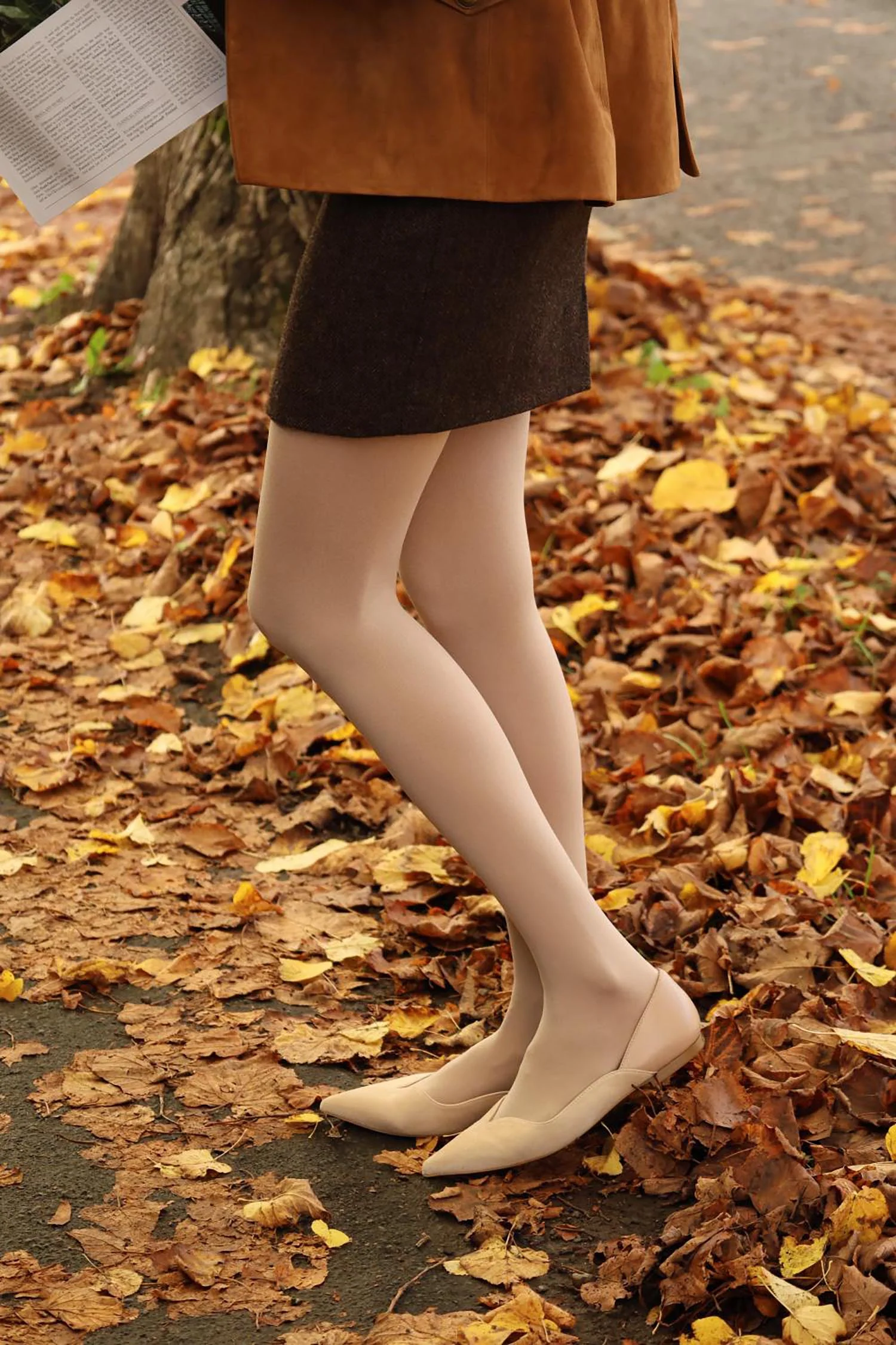 120 Denier Tights - Builder's Tea - Image 6