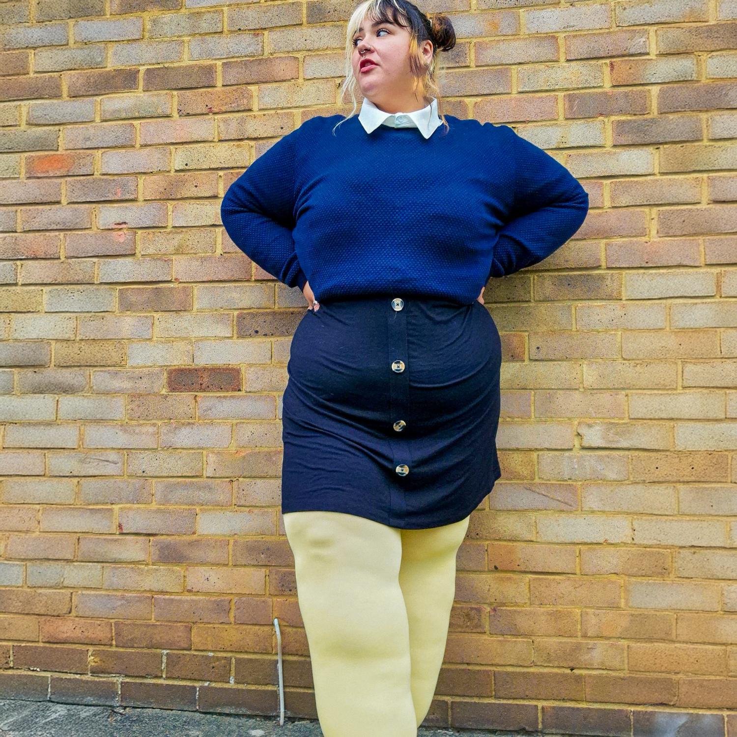 120 Denier Tights - Butter - Image 6