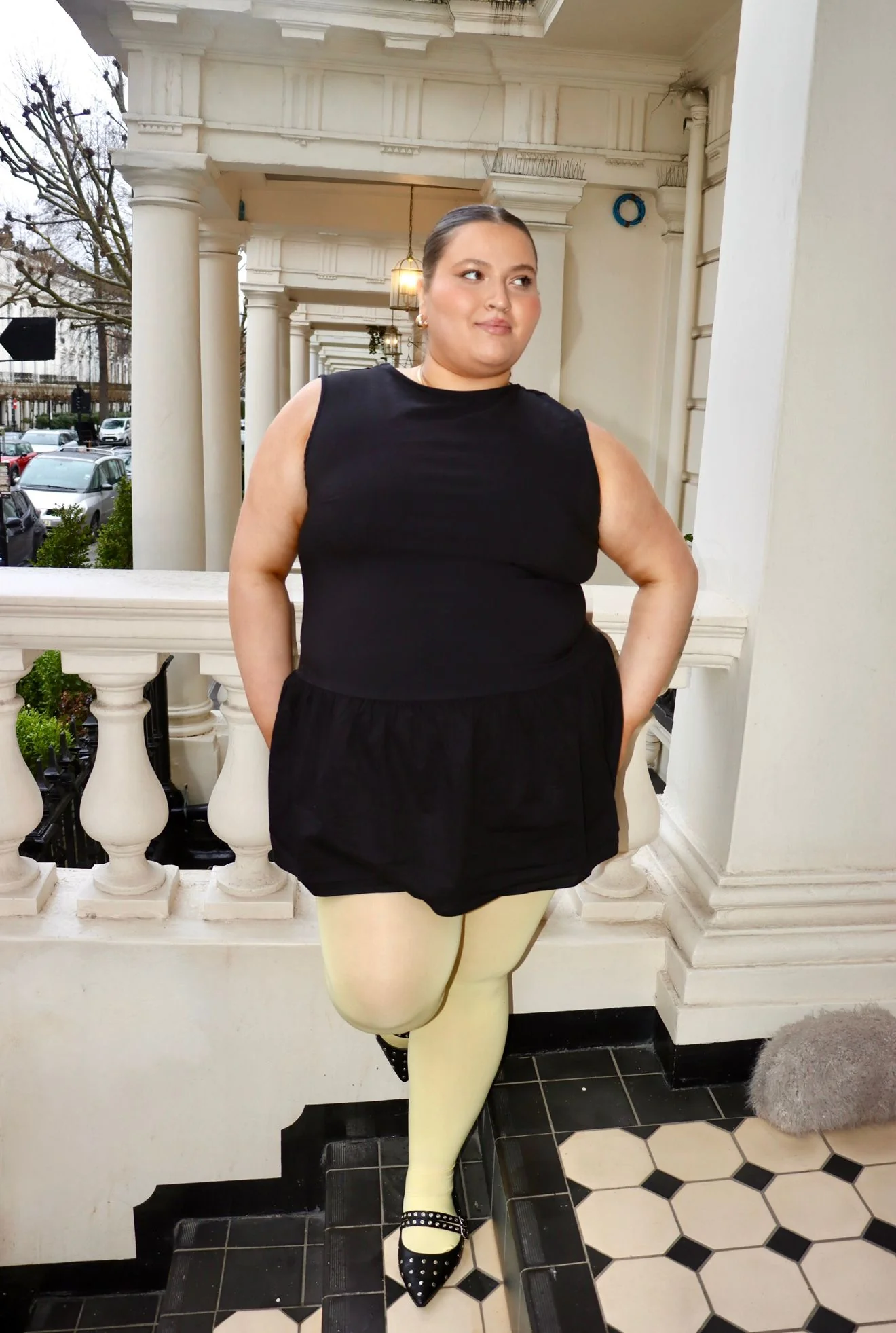 120 Denier Tights - Butter - Image 9
