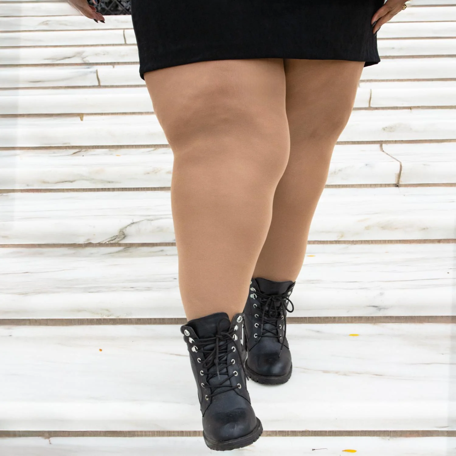 120 Denier Tights - Caramel Latte - Image 7