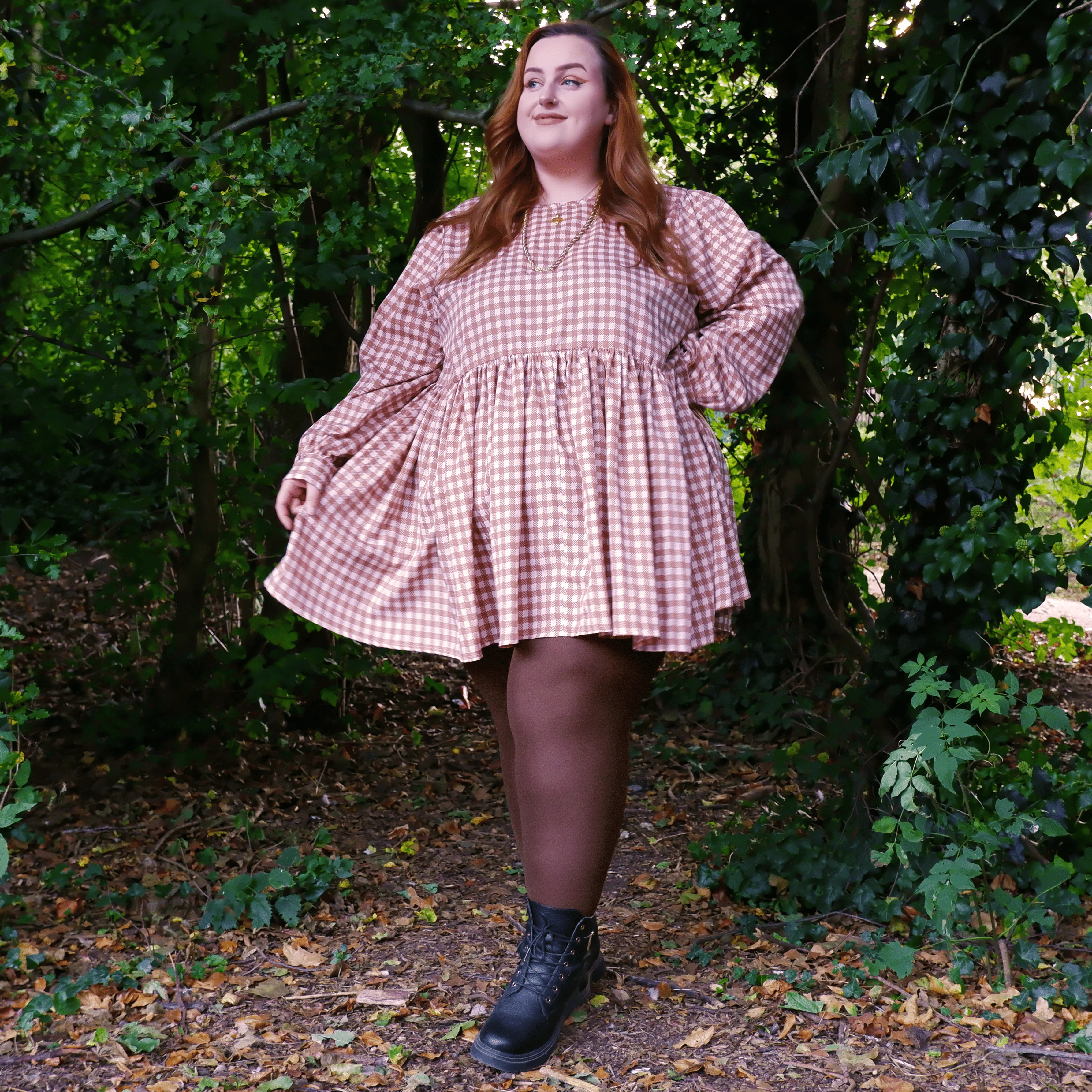 120 Denier Tights - Hot Chocolate - Image 6