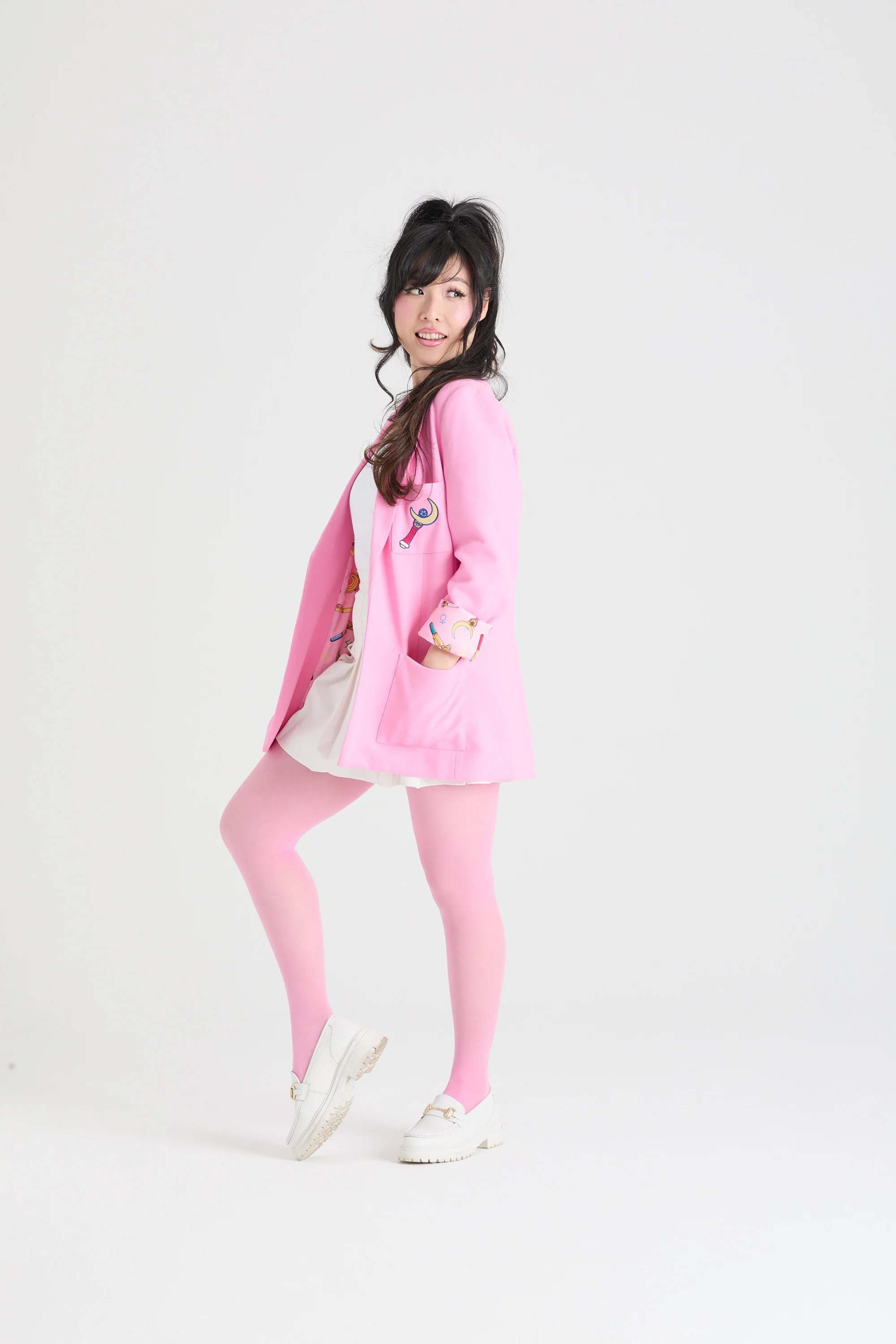 30 Denier Sheer Tights - Dragon Fruit - Image 5
