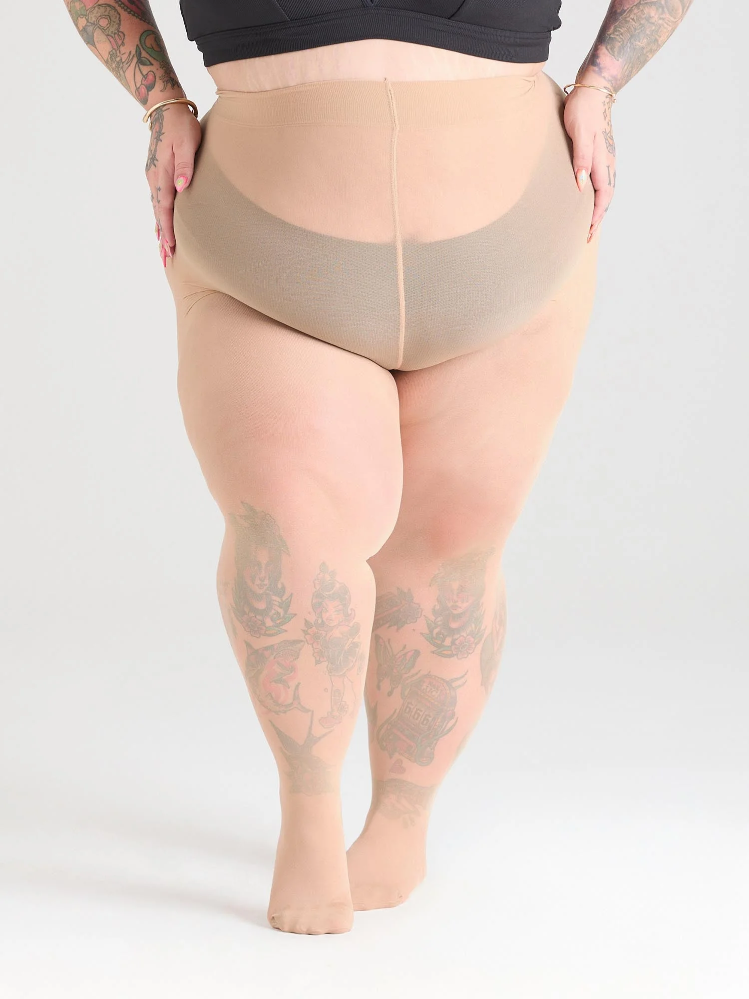 30 Denier Sheer Halo Tights - Brilliant - Image 11