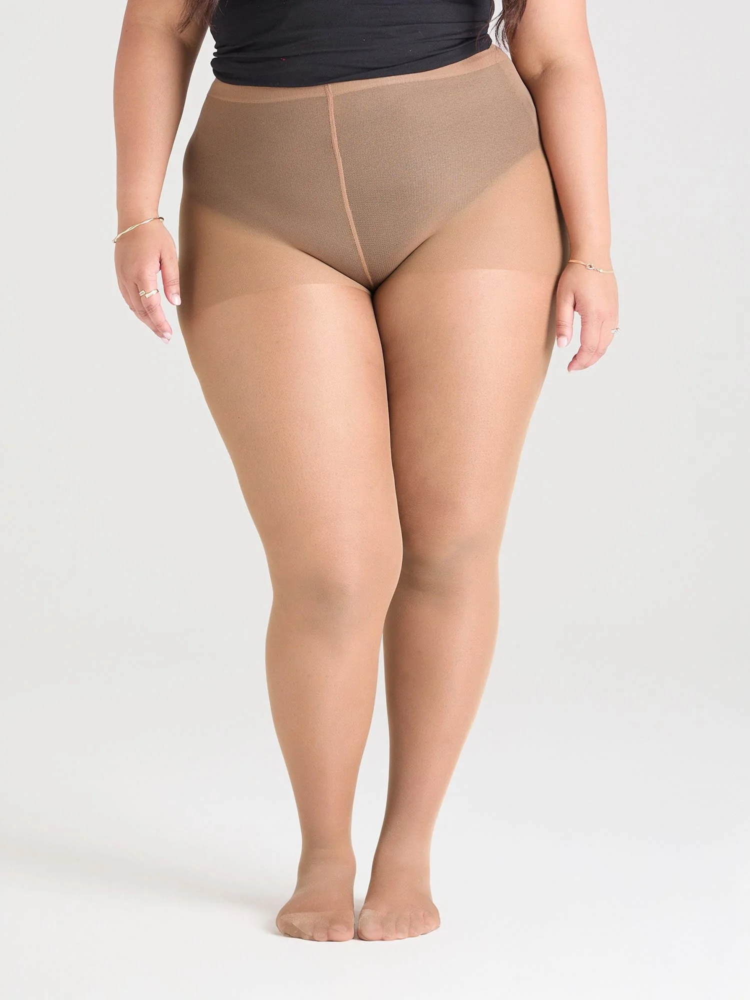 30 Denier Sheer Halo Tights - Glow - Image 8