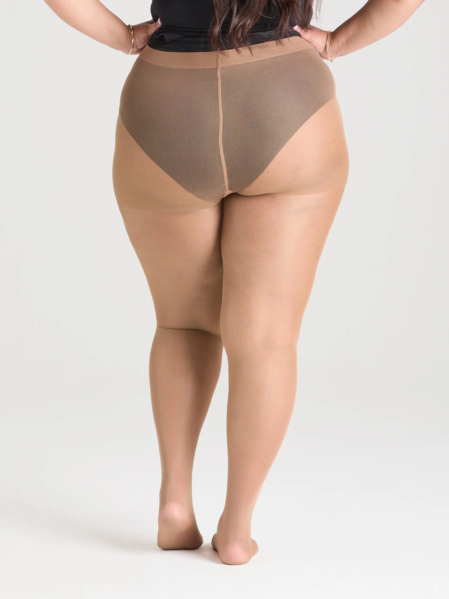30 Denier Sheer Halo Tights - Glow - Image 9