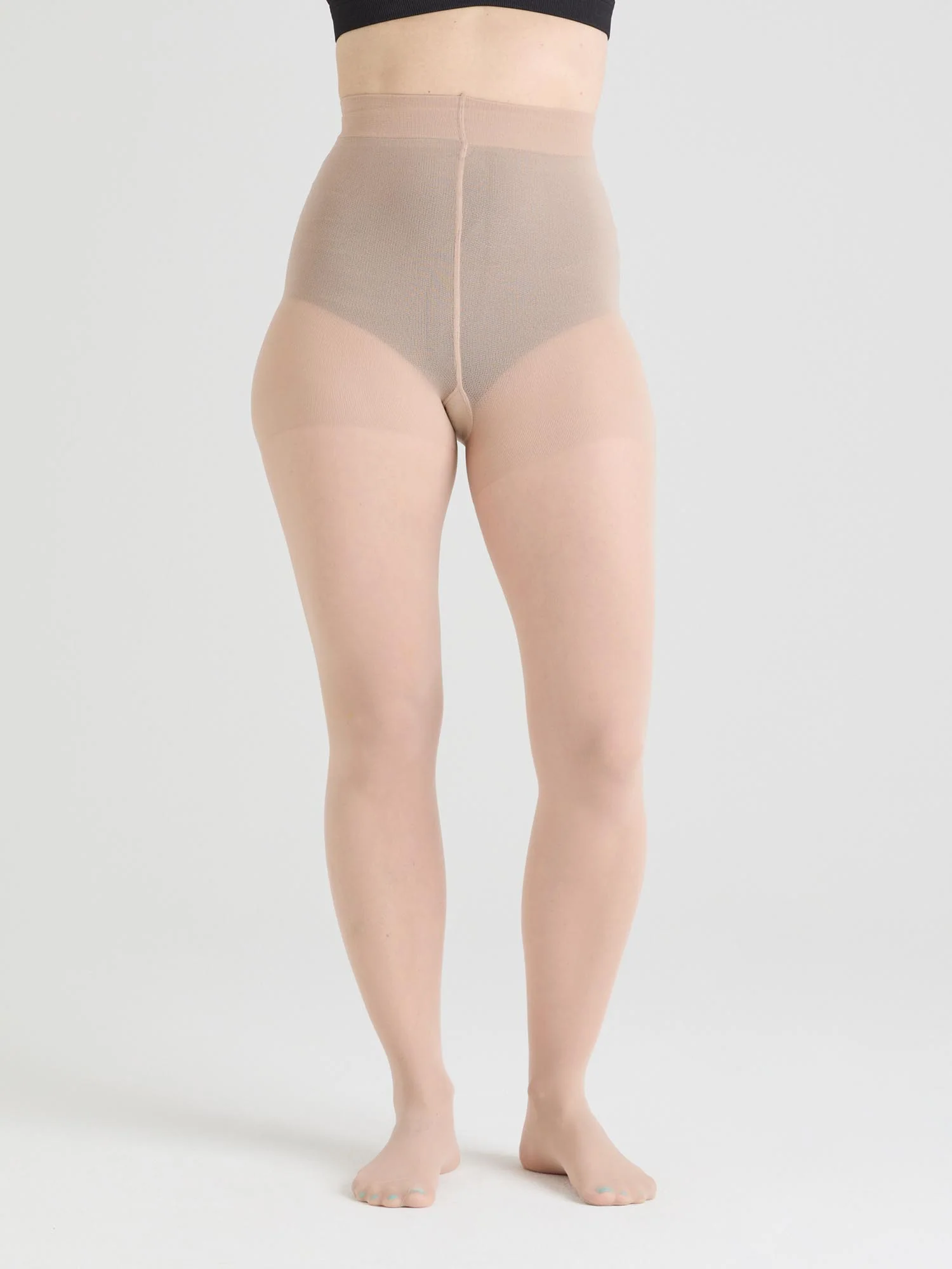 30 Denier Sheer Tights - Vanilla Marshmallow - Image 6