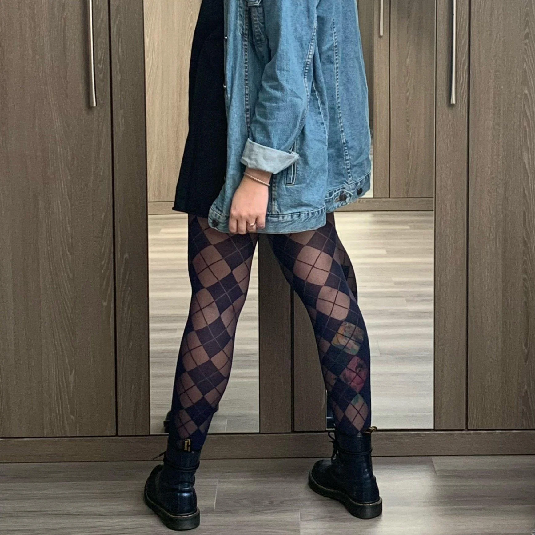 Diamond Tights - Navy - Image 12