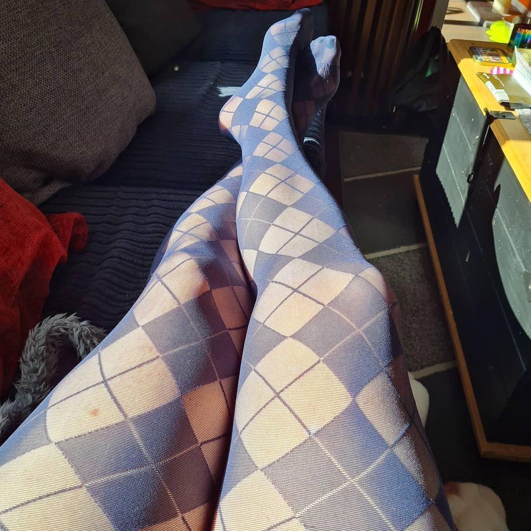 Diamond Tights - Navy - Image 19