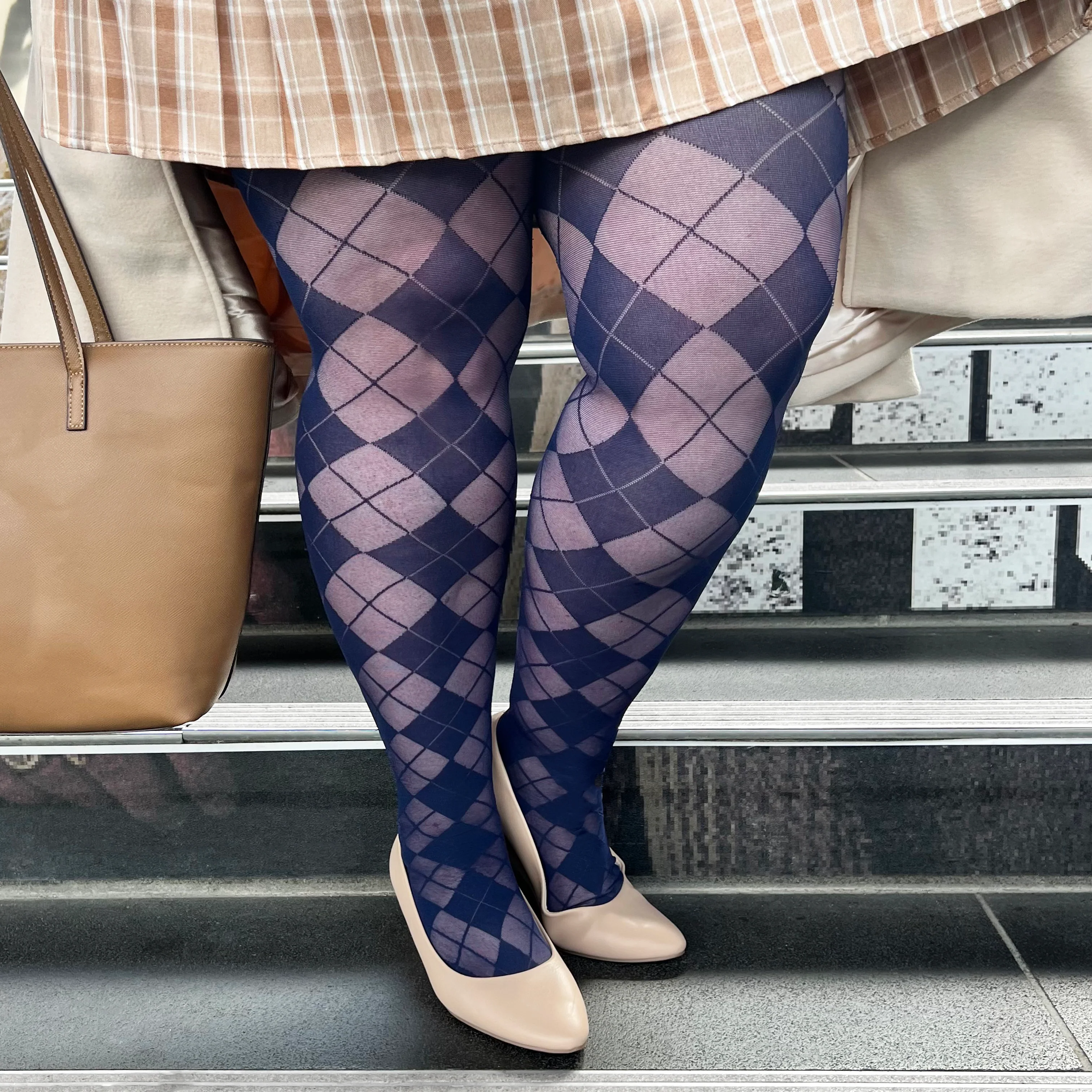 Diamond Tights - Navy - Image 22