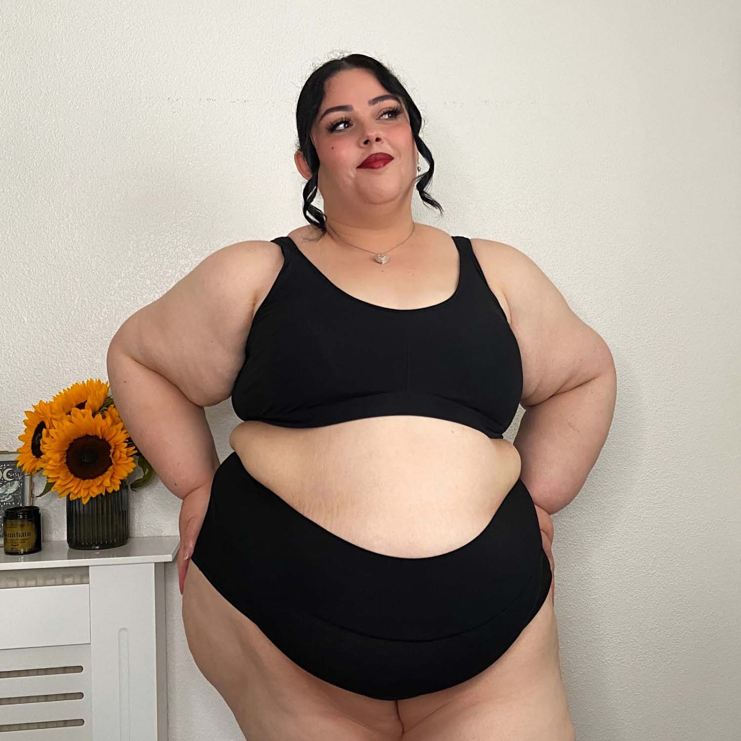 5 Pack Organic Cotton Full Brief Knickers - Black - Image 13