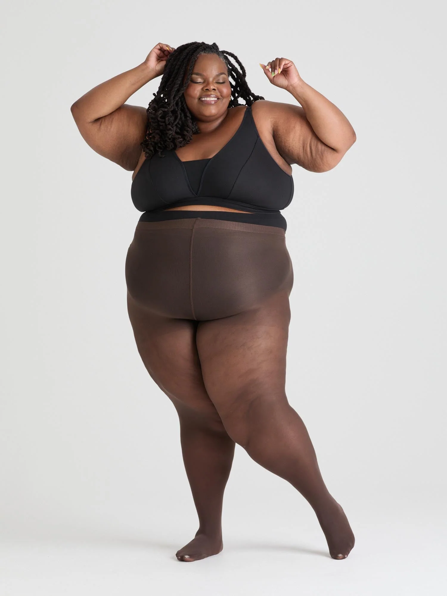 50 Denier Tights - Hot Chocolate - Image 17