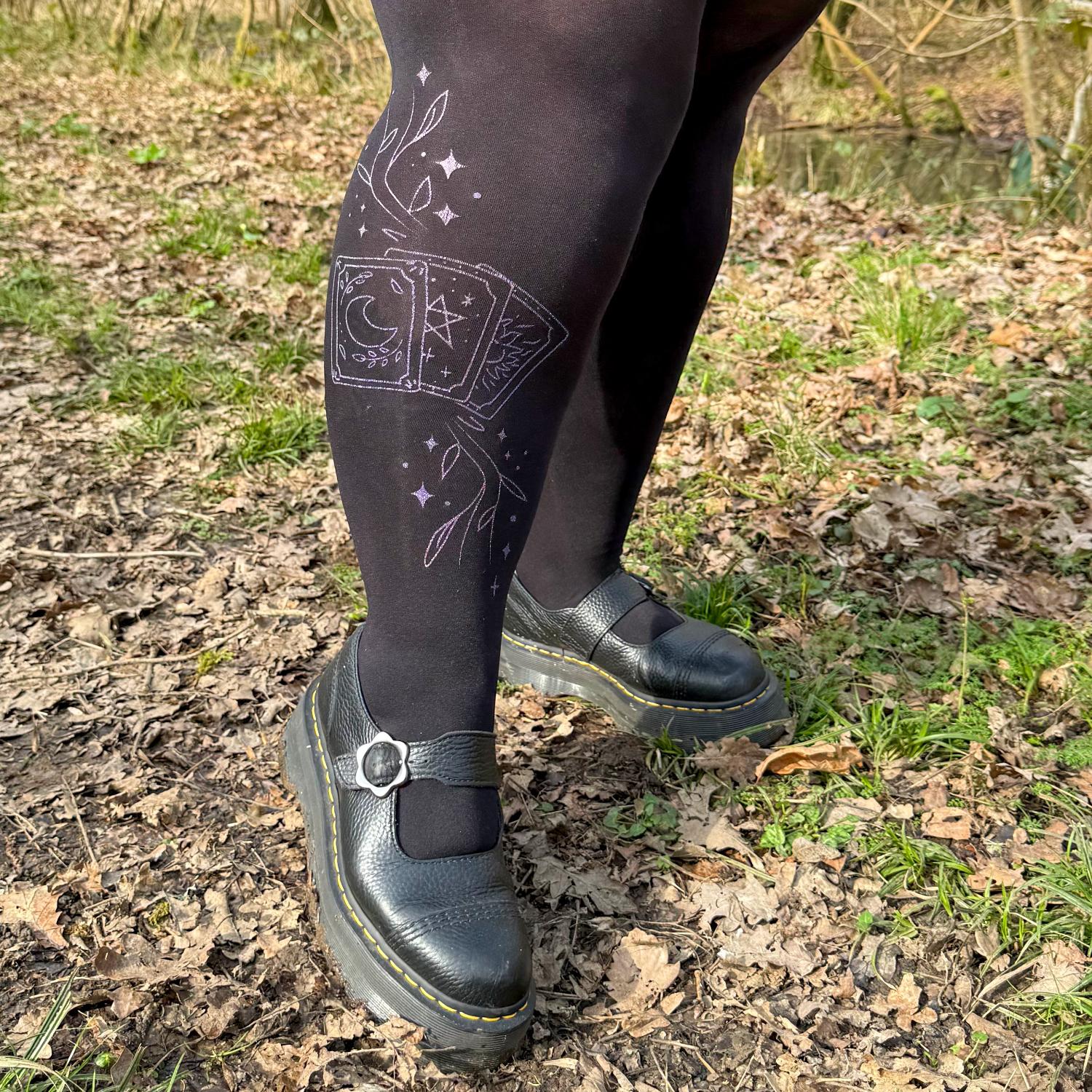 80 Denier Opaque Tights - Tarot - Image 11