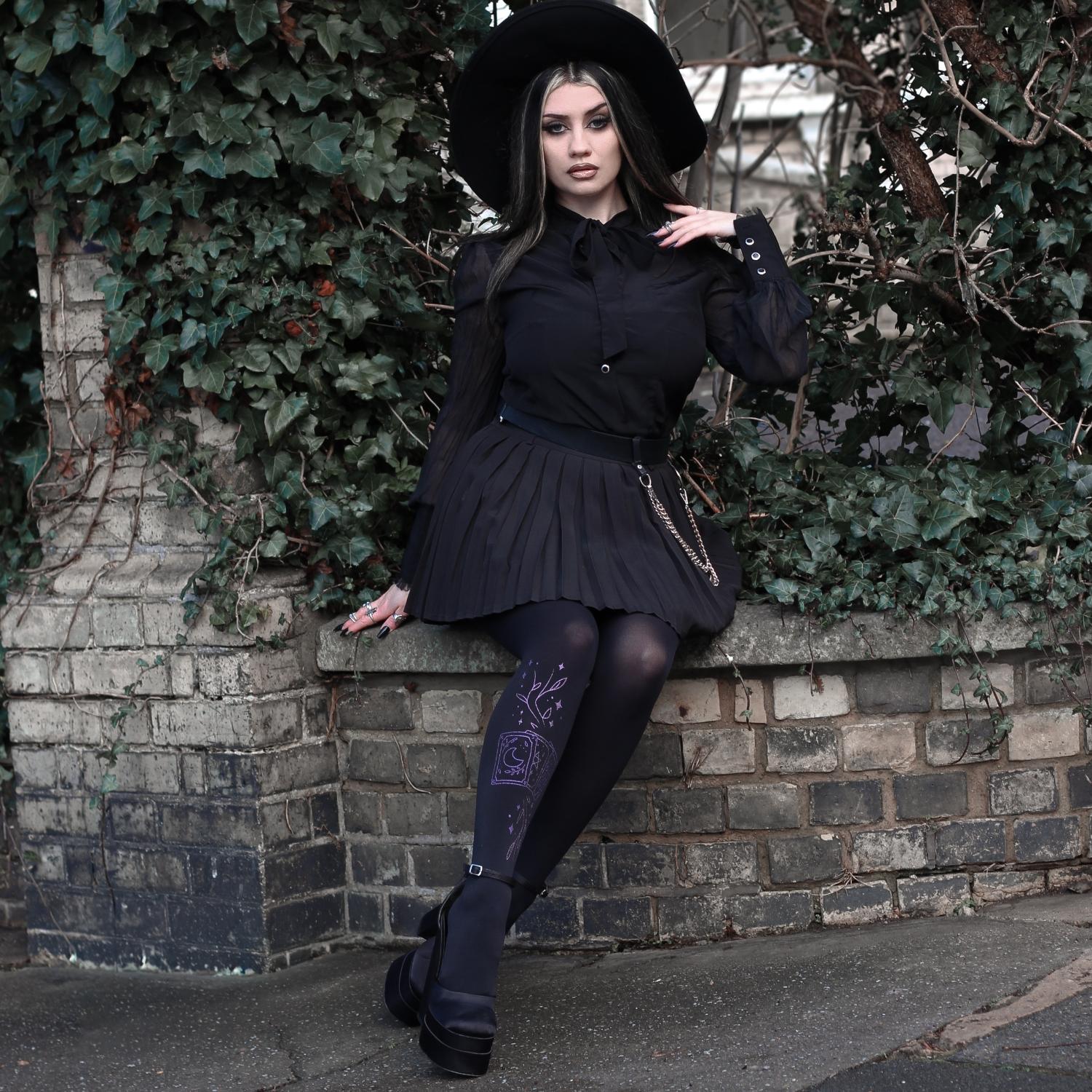 80 Denier Opaque Tights - Tarot - Image 6