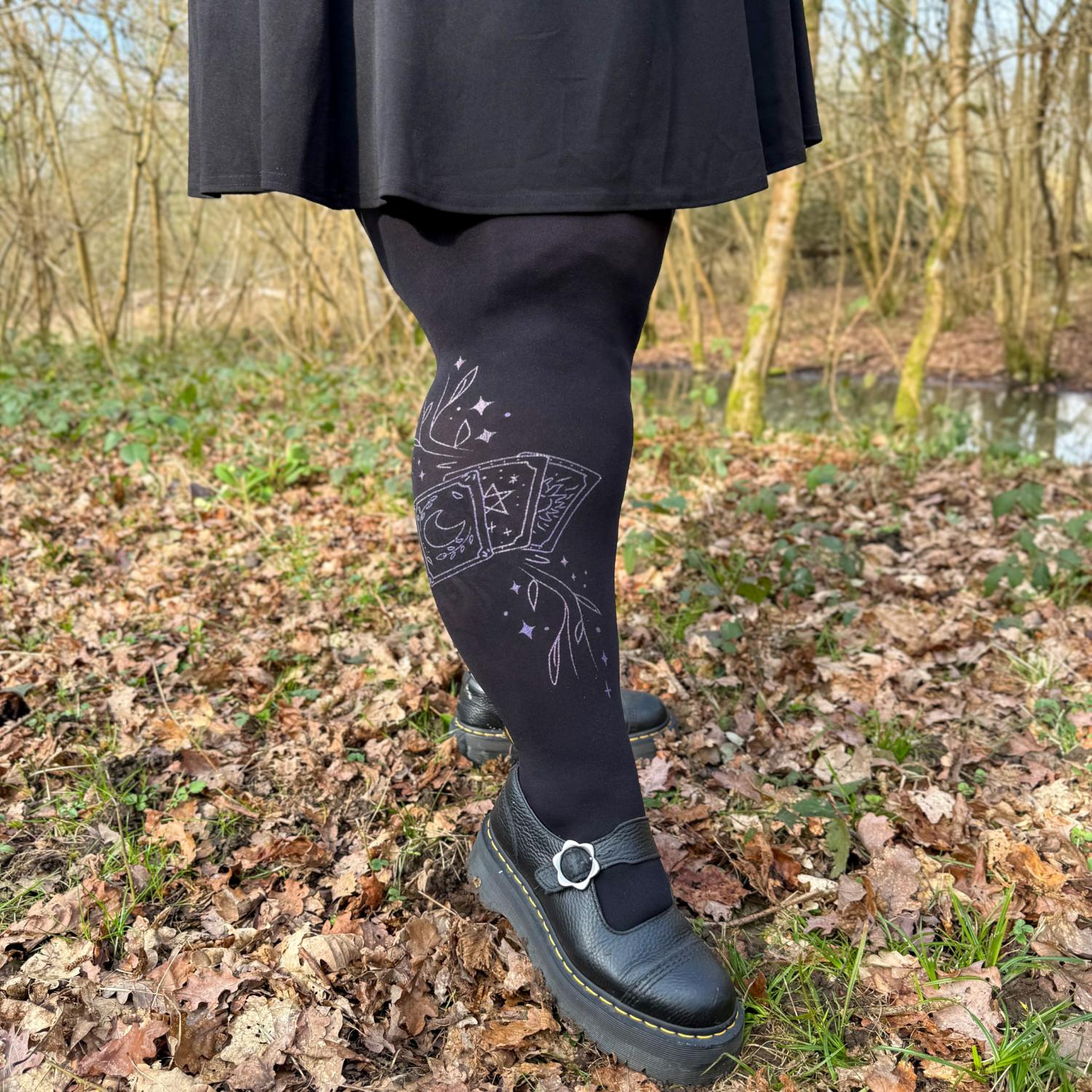 80 Denier Opaque Tights - Tarot - Image 7