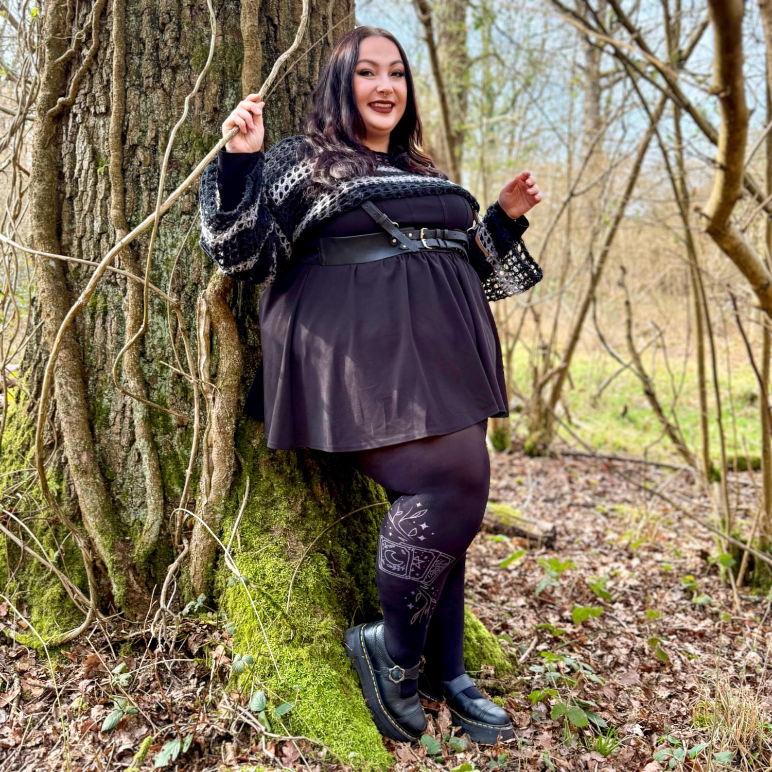80 Denier Opaque Tights - Tarot - Image 8