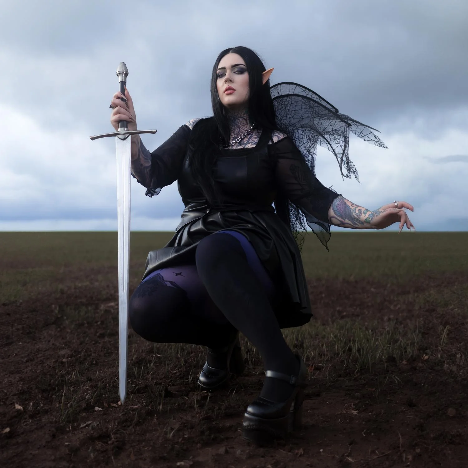 ACOTAR Tights - Bow Before No One - Image 13