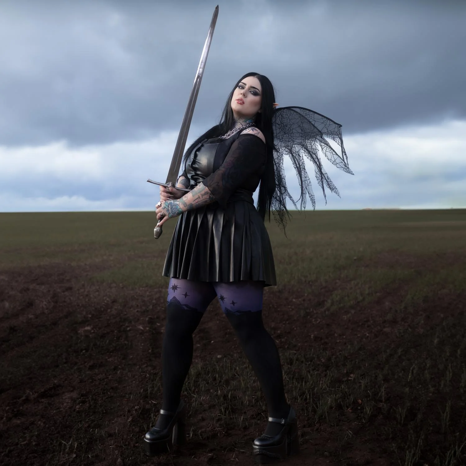 ACOTAR Tights - Bow Before No One - Image 4