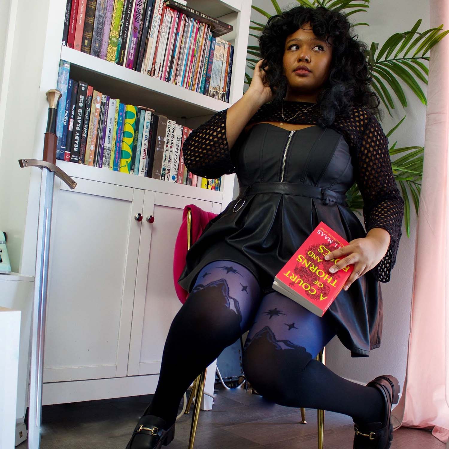 ACOTAR Tights - Bow Before No One - Image 7
