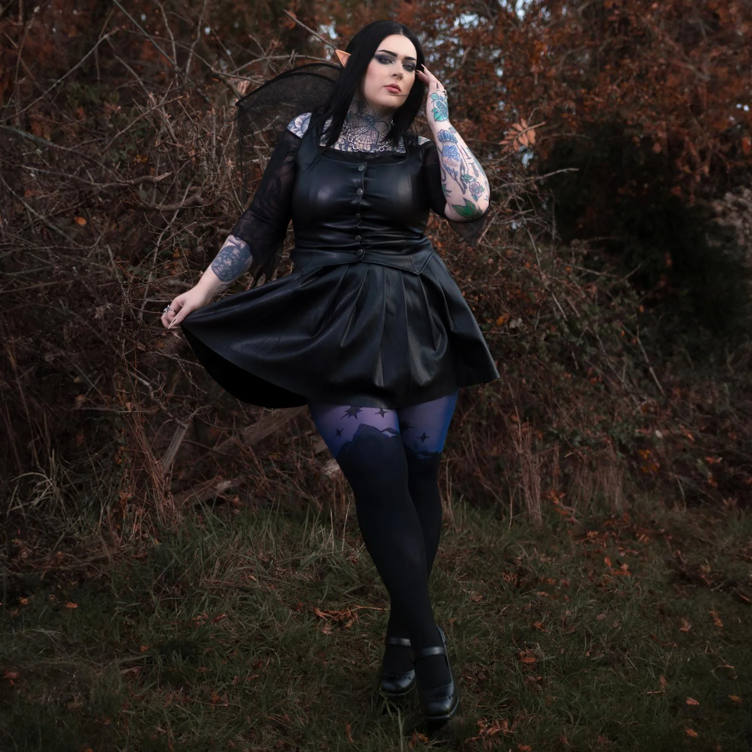 ACOTAR Tights - Bow Before No One - Image 9