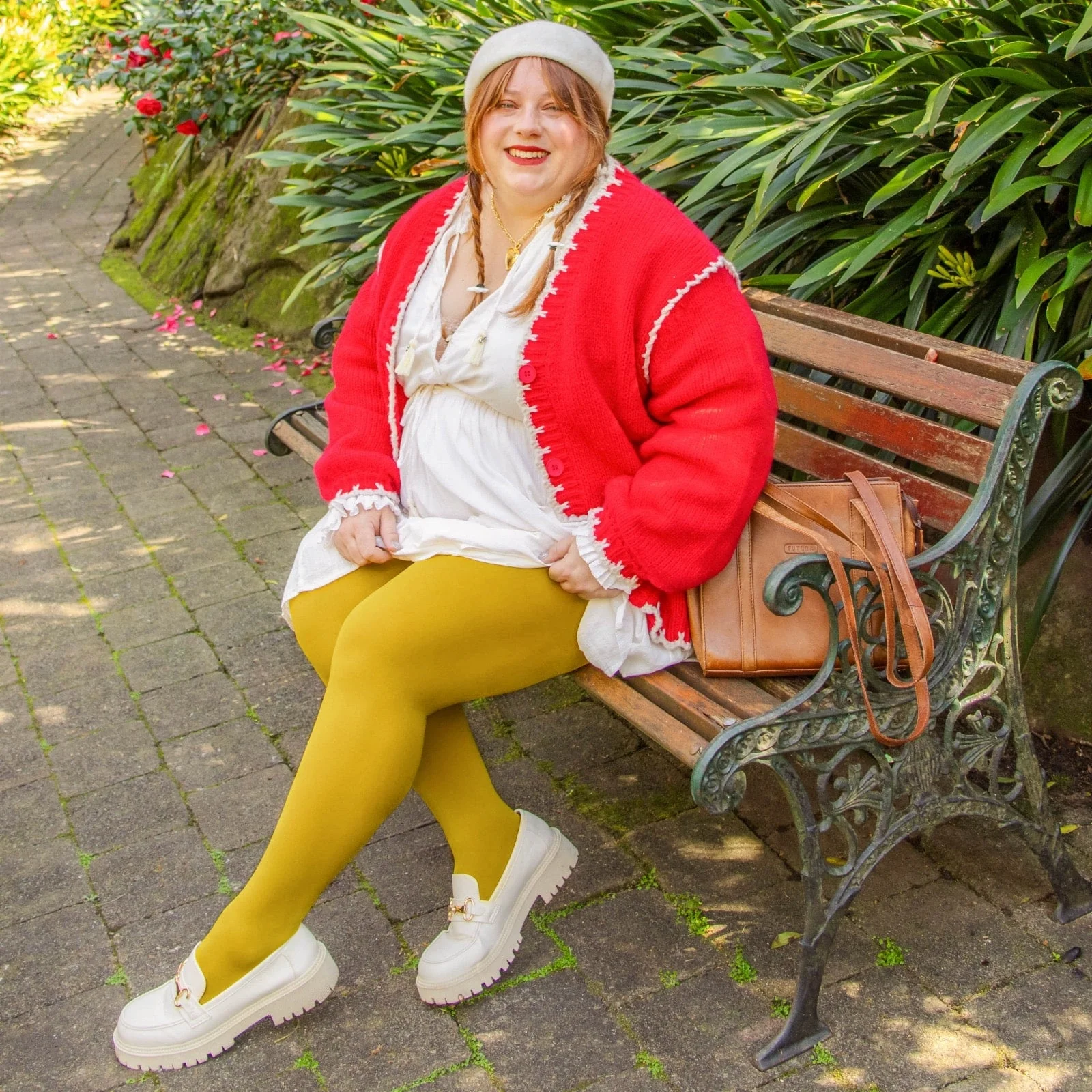 80 Denier Tights - Dijon - Image 4
