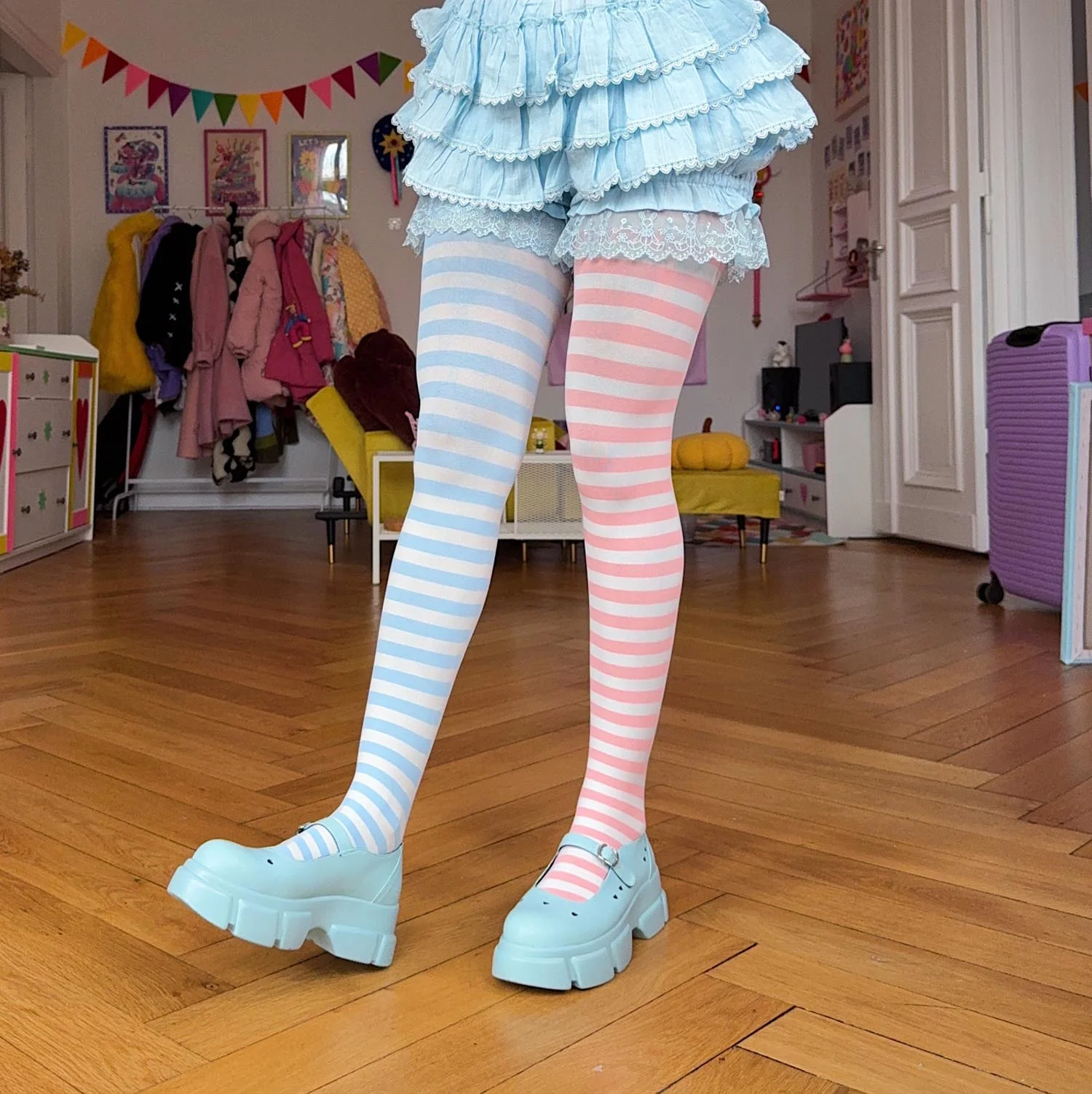 Duo Tights - Blush Breeze - Image 3