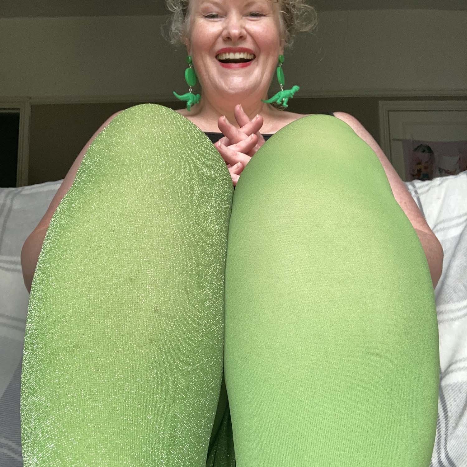 80 Denier Tights - Peas - Image 7