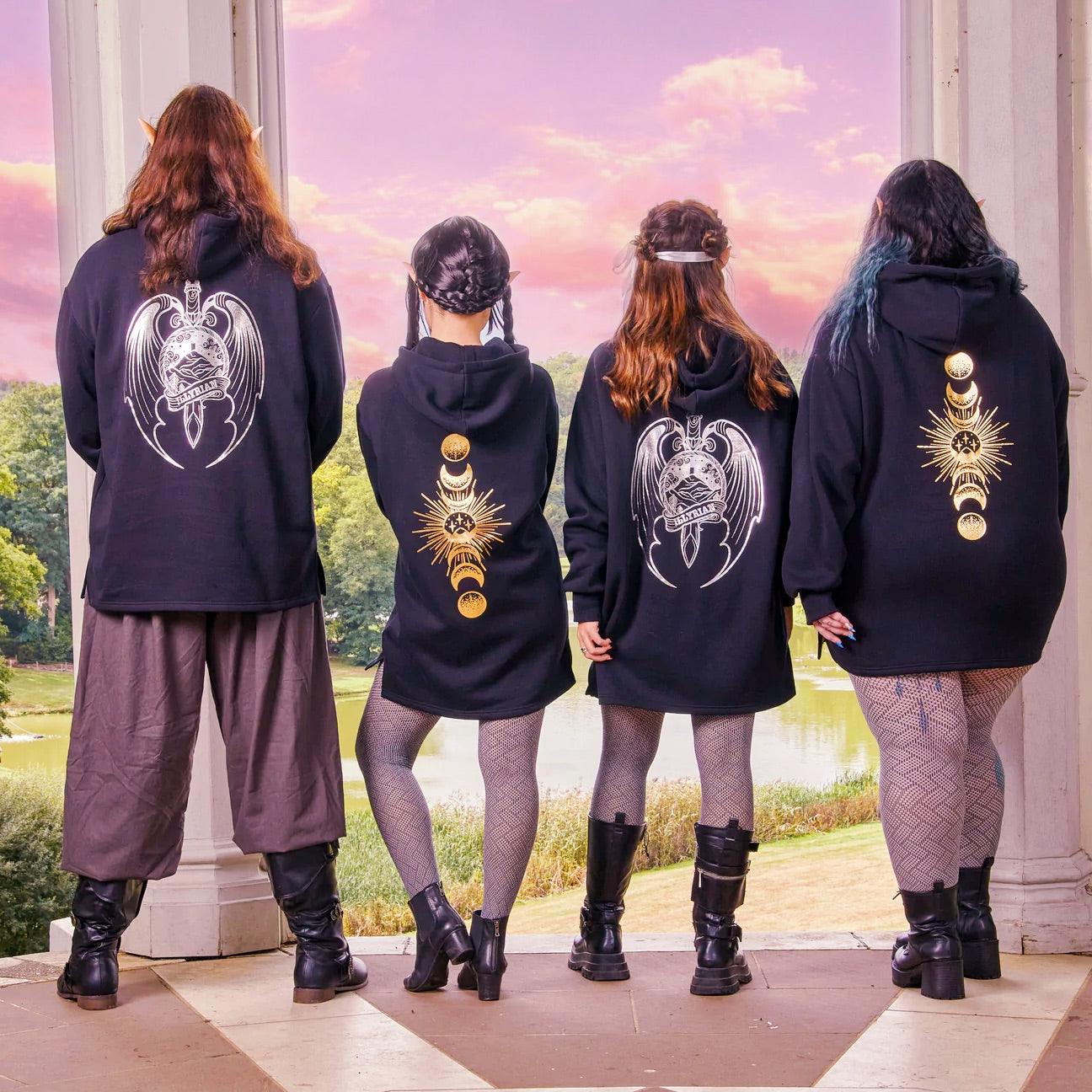 Organic Cotton ACOTAR Hoodie - Illyrian - Image 11
