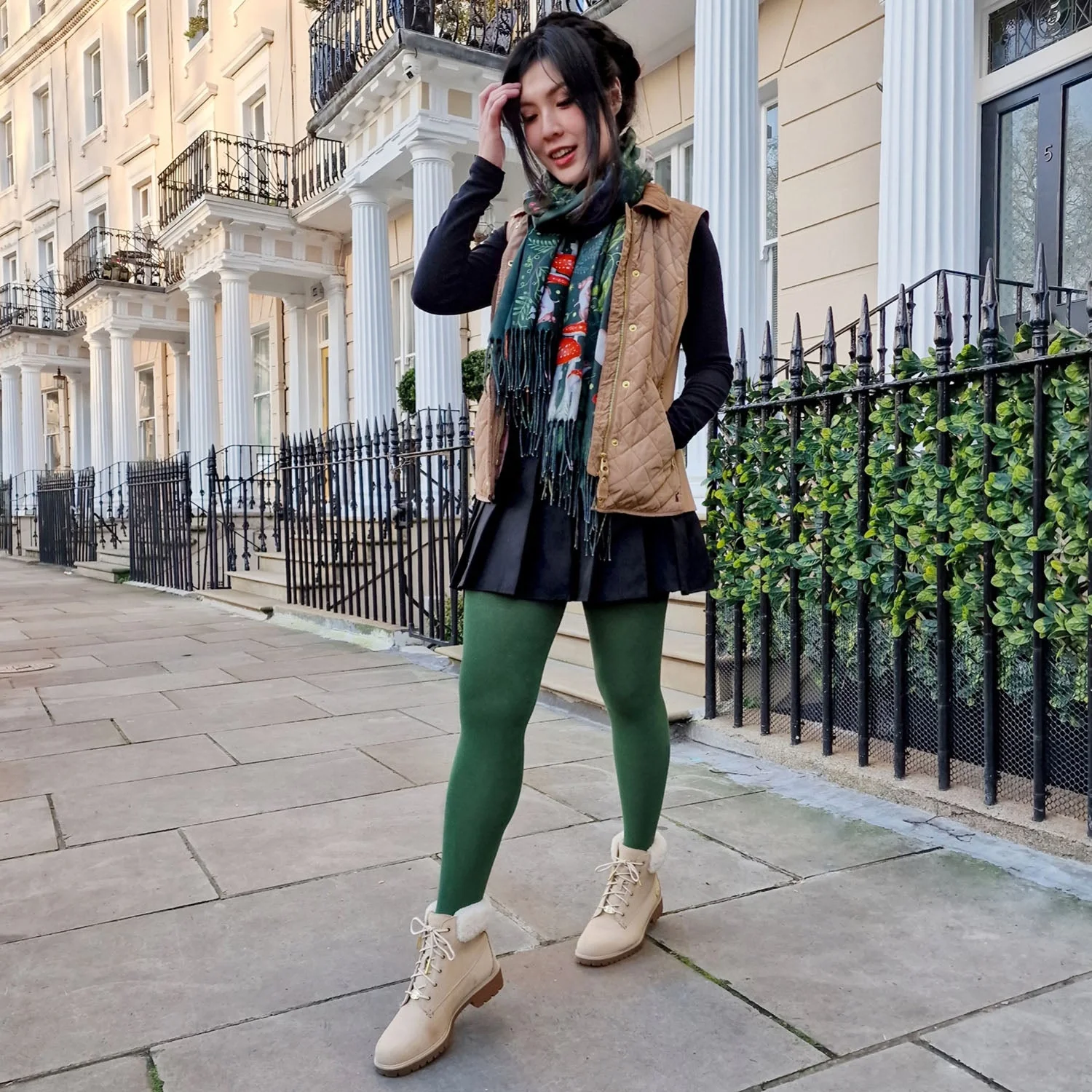 Bamboo Tights - Petit Pois - Image 7