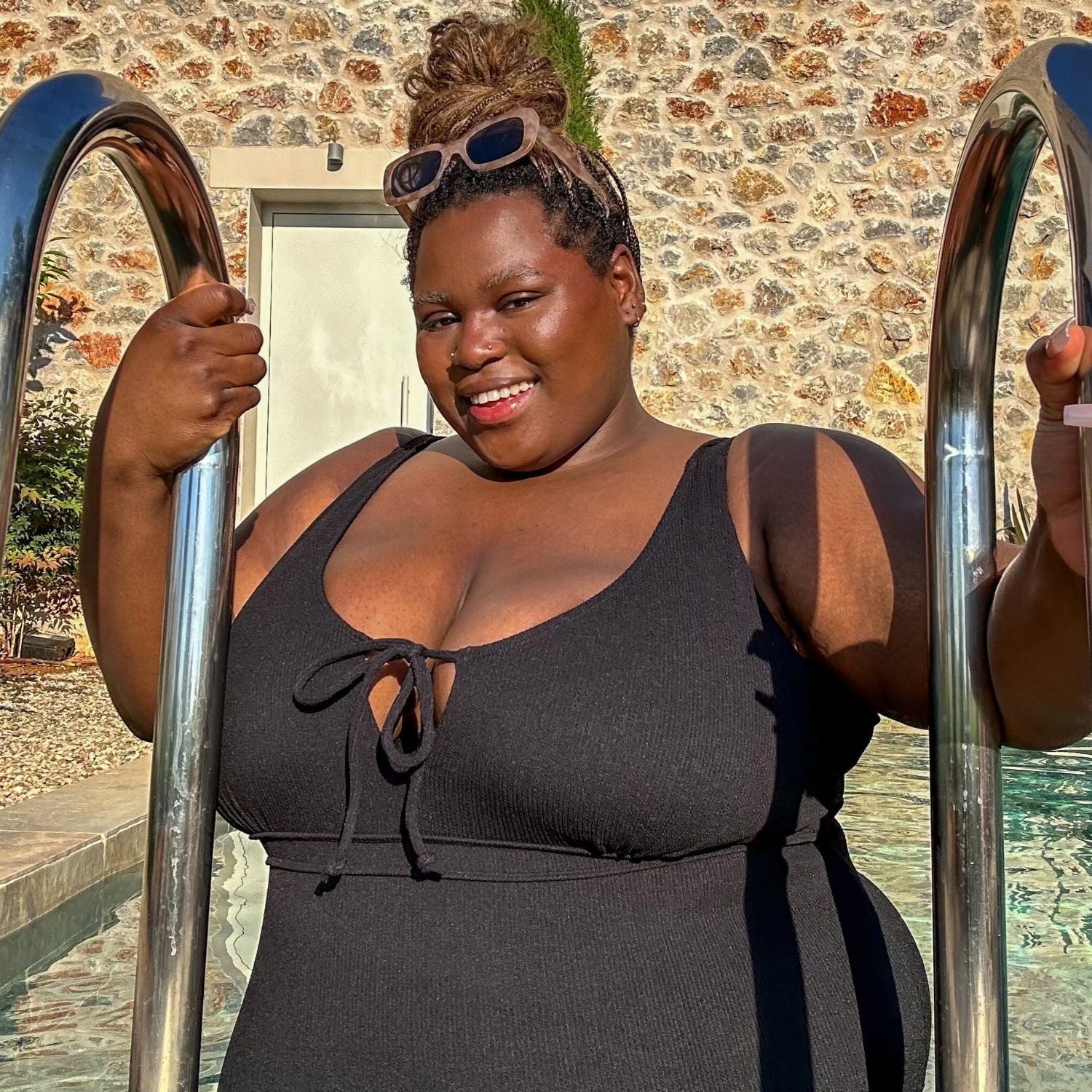 I'll Be Right Here Swimsuit - Black - Image 15