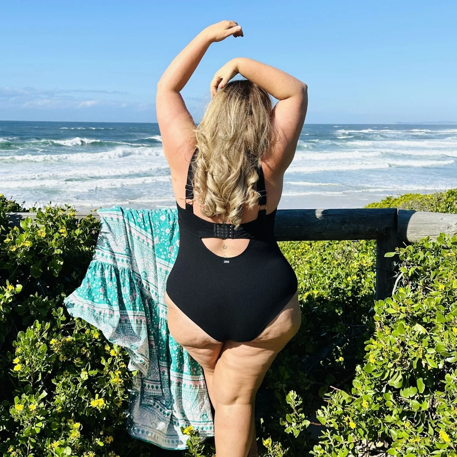 I'll Be Right Here Swimsuit - Black - Image 21
