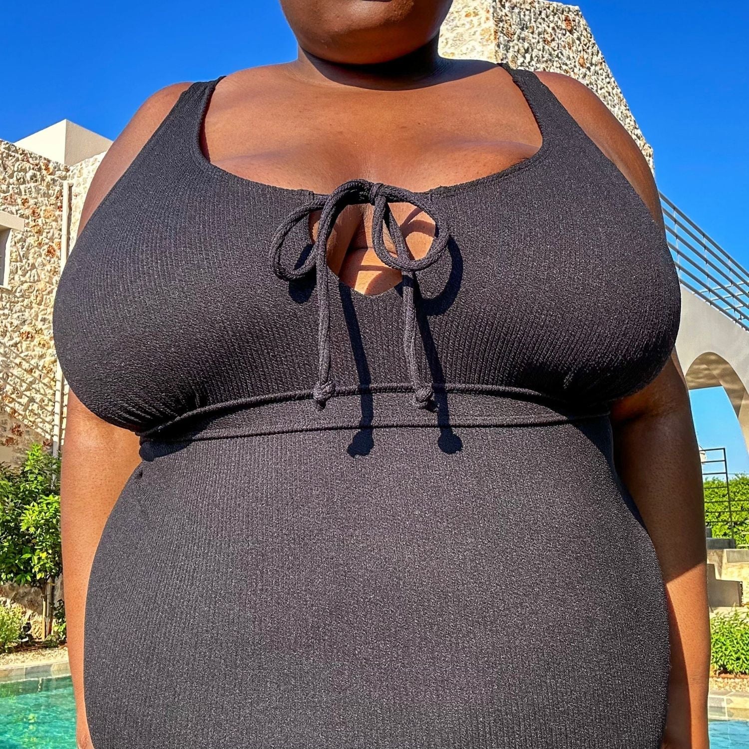 I'll Be Right Here Swimsuit - Black - Image 23