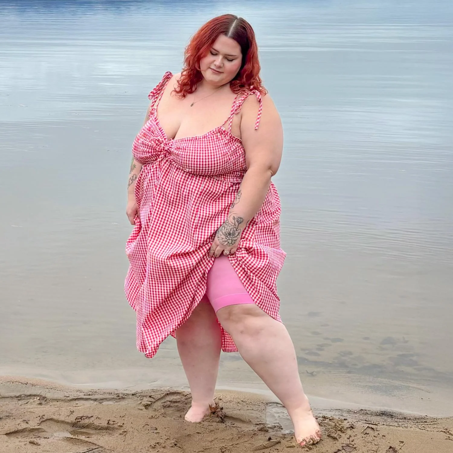 Stay Cool Chub Rub Shorts - Dragon Fruit - Image 11