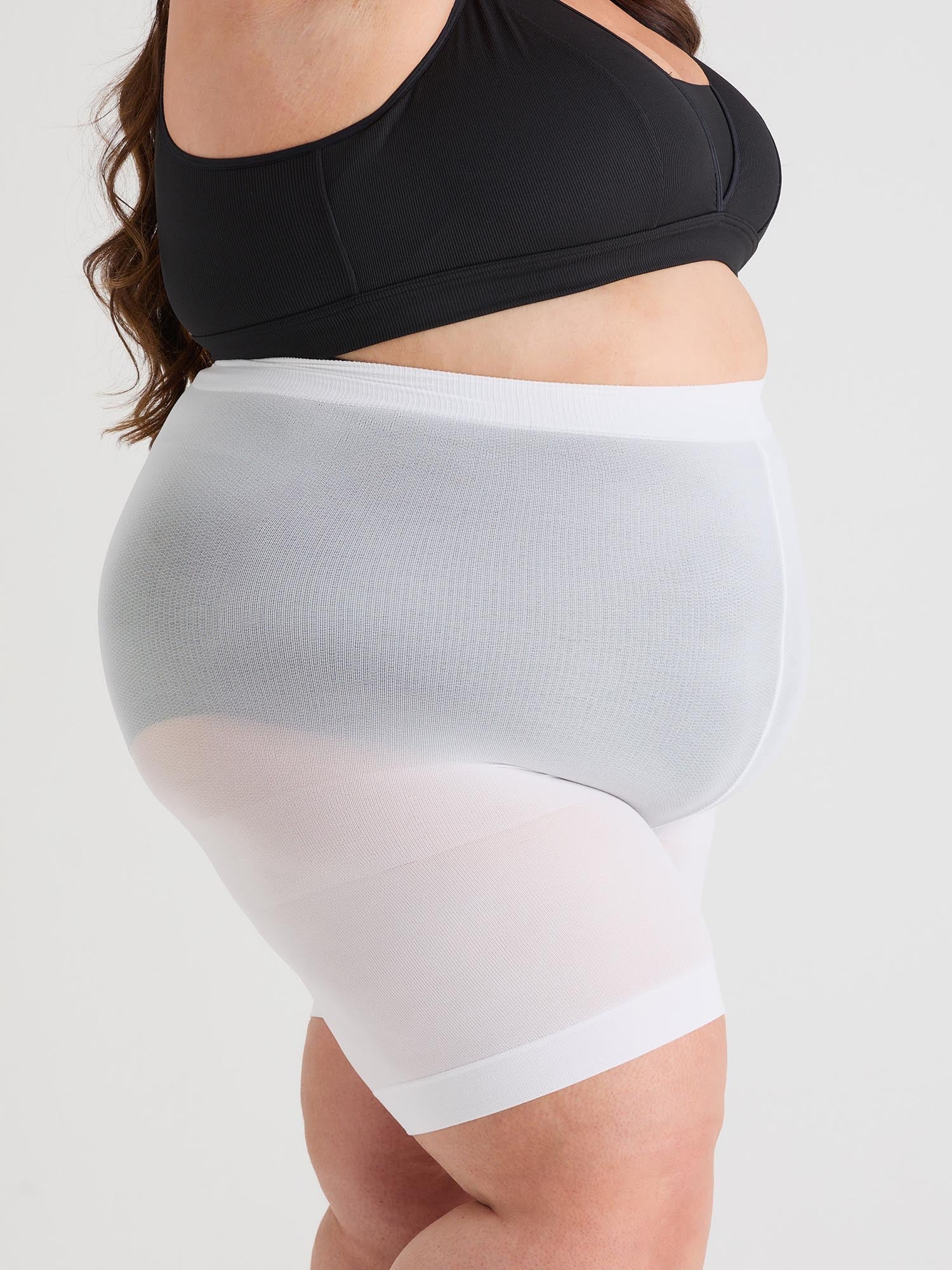 Stay Cool Chub Rub Shorts - White - Image 9