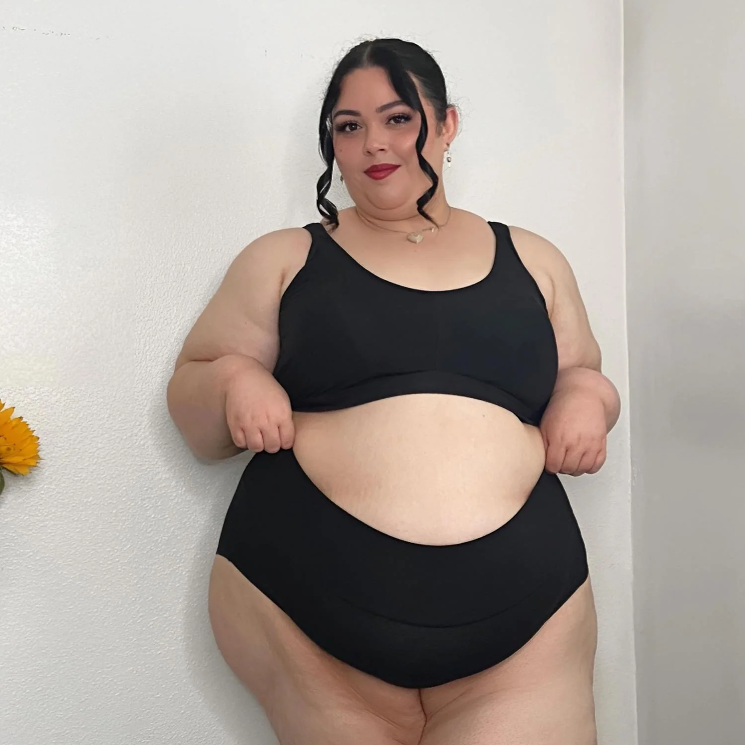 Comfort Cotton Bra - Black - Image 4