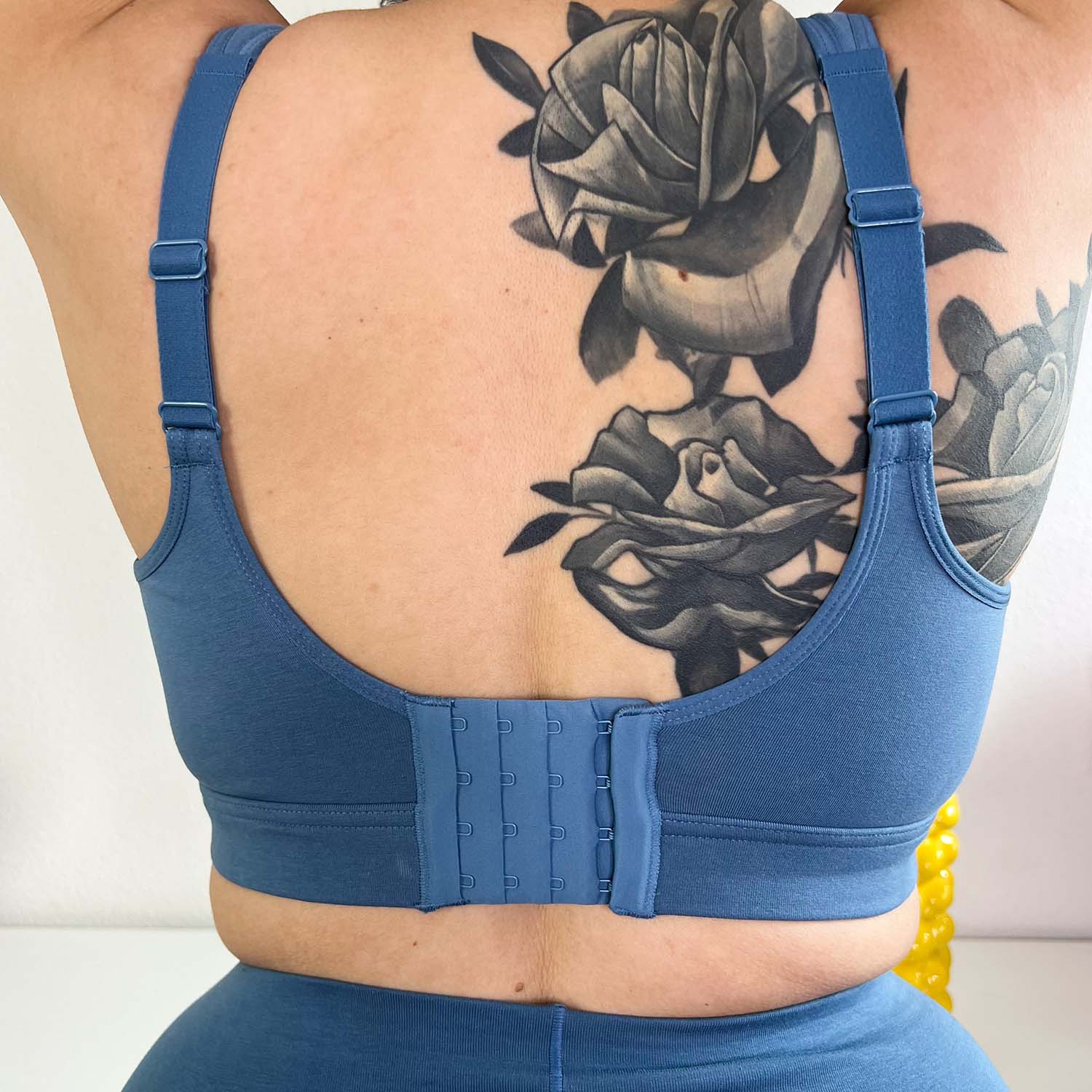 Comfort Cotton Bra - Denim - Image 9