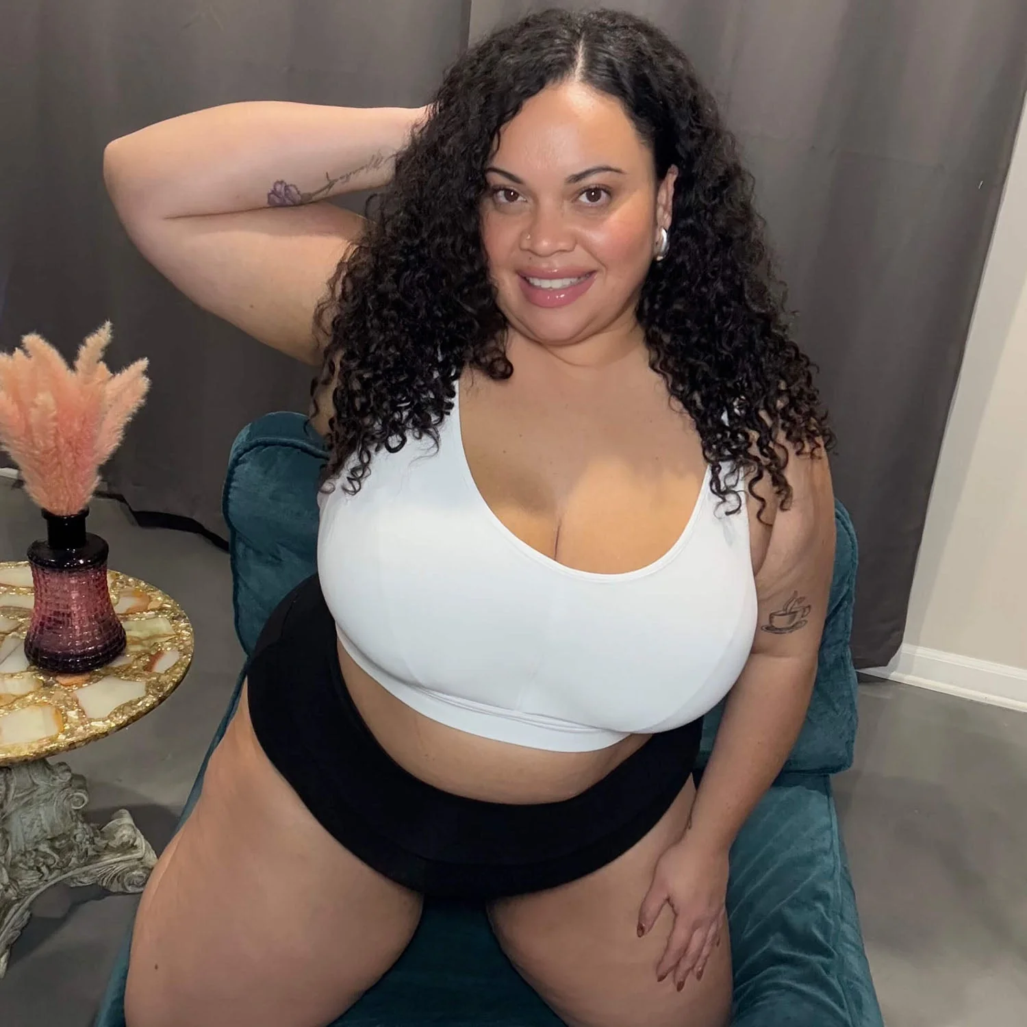 Comfort Cotton Bra - White - Image 6