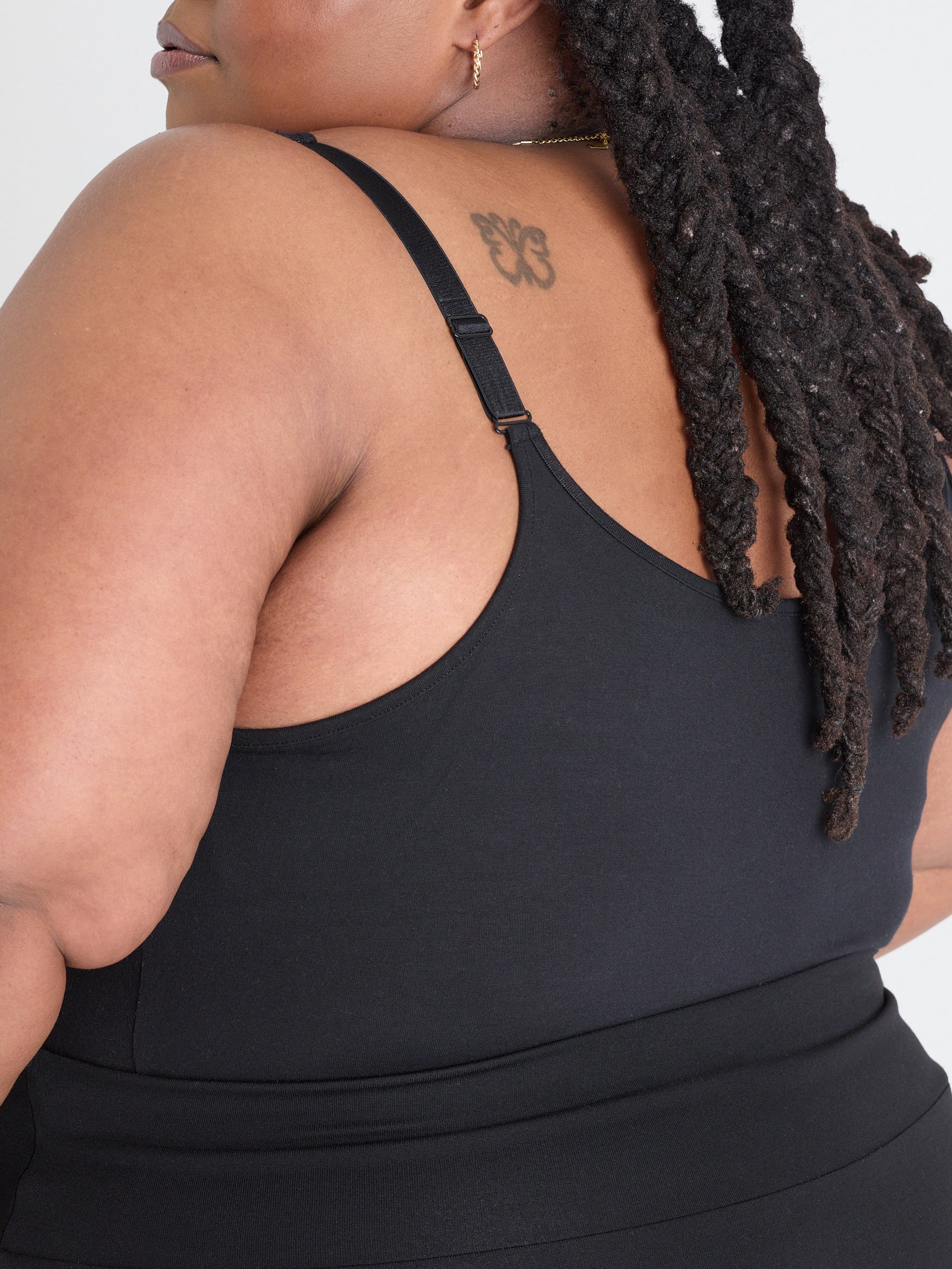 Strappy Cotton Bodysuit - Image 11
