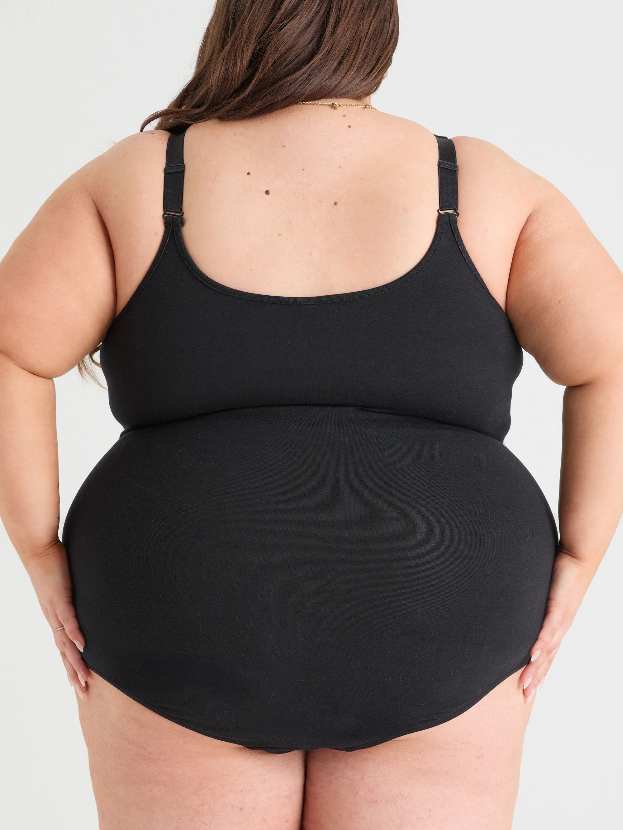 Strappy Cotton Bodysuit - Image 3