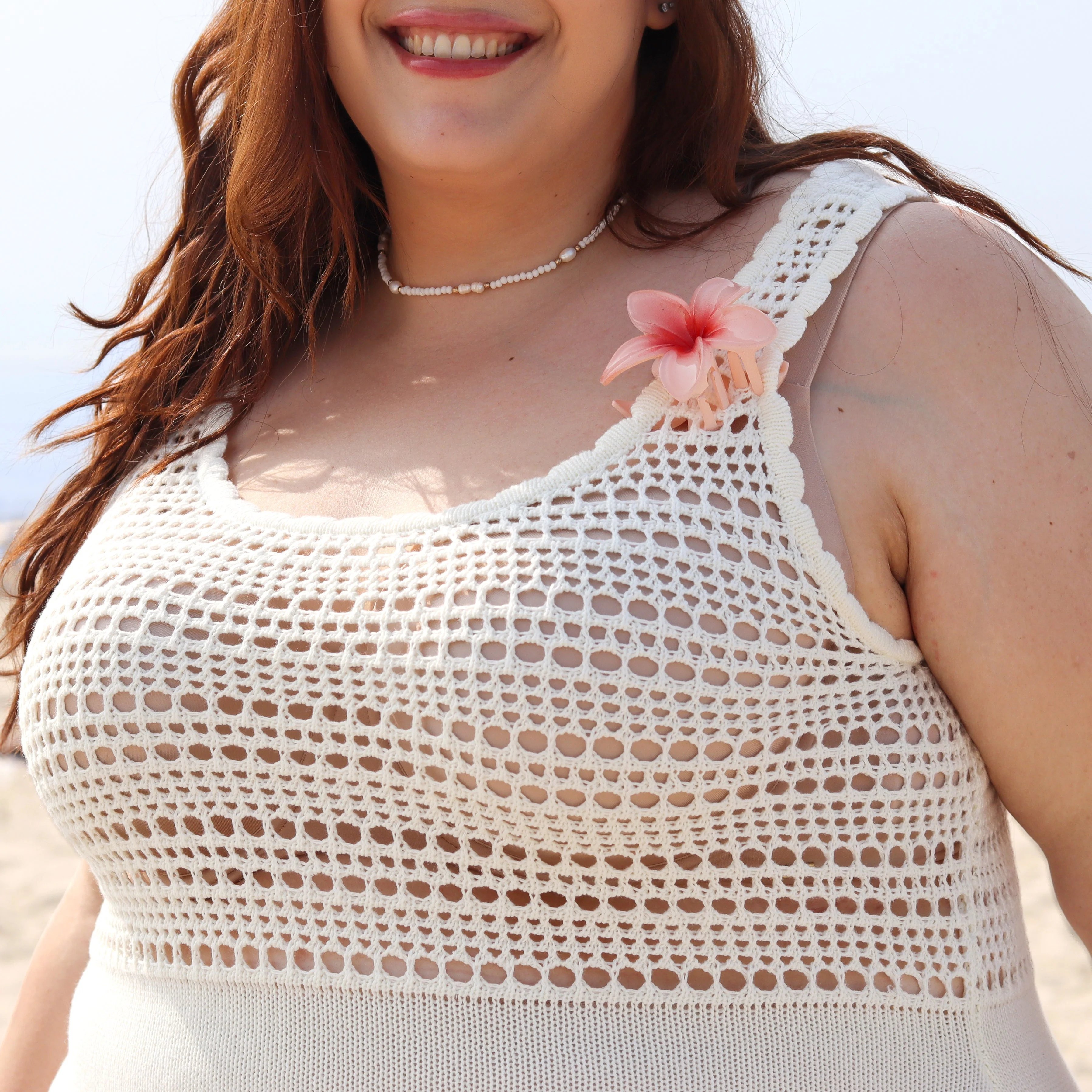 Porto Fino Midi Dress - Vanille - Image 6