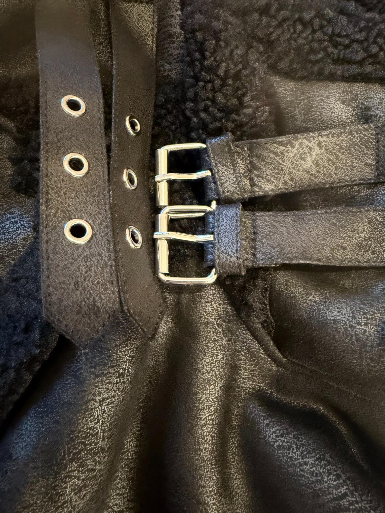 Bessie Aviator Jacket - Black - Image 17
