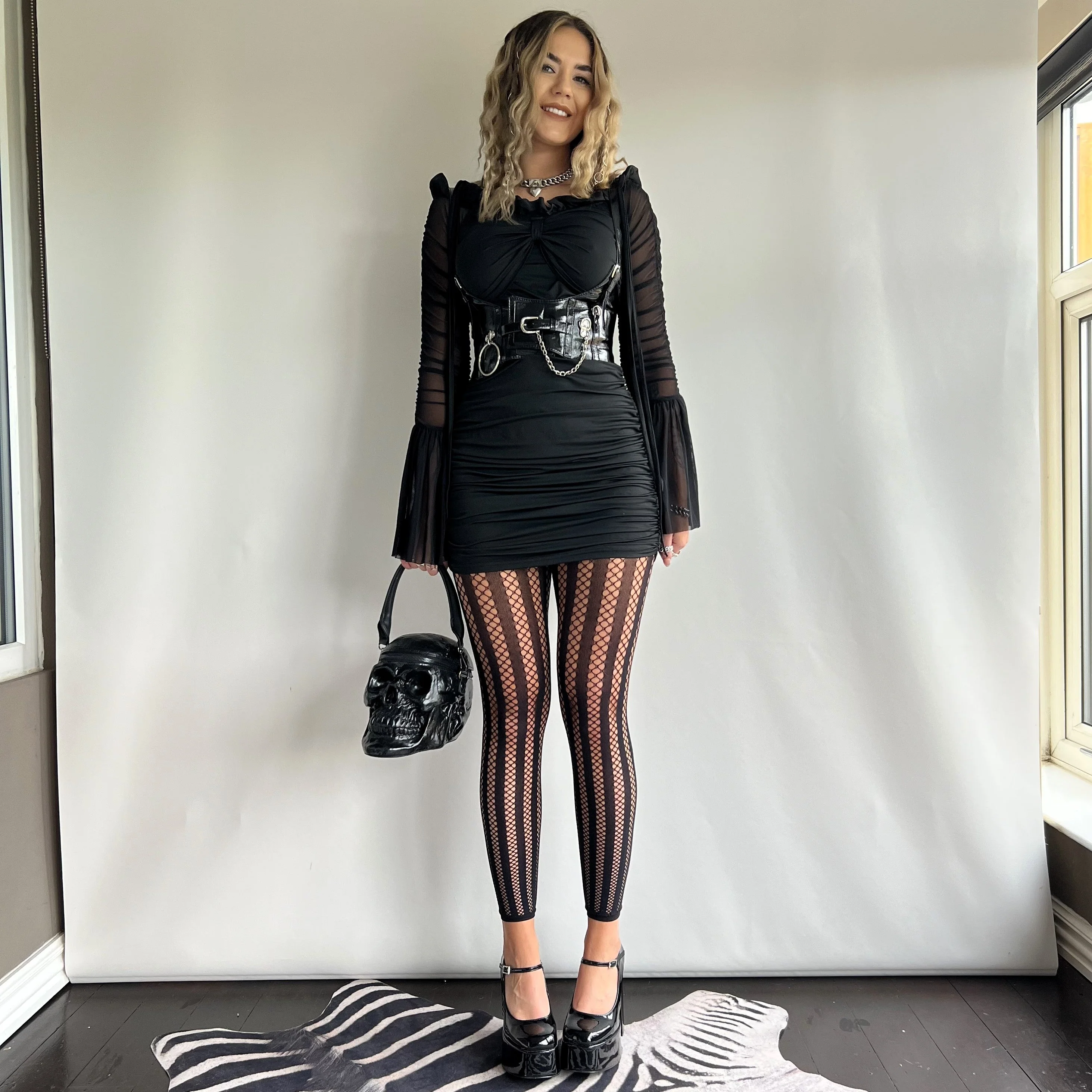 Ravish Footless Fishnets - Image 5