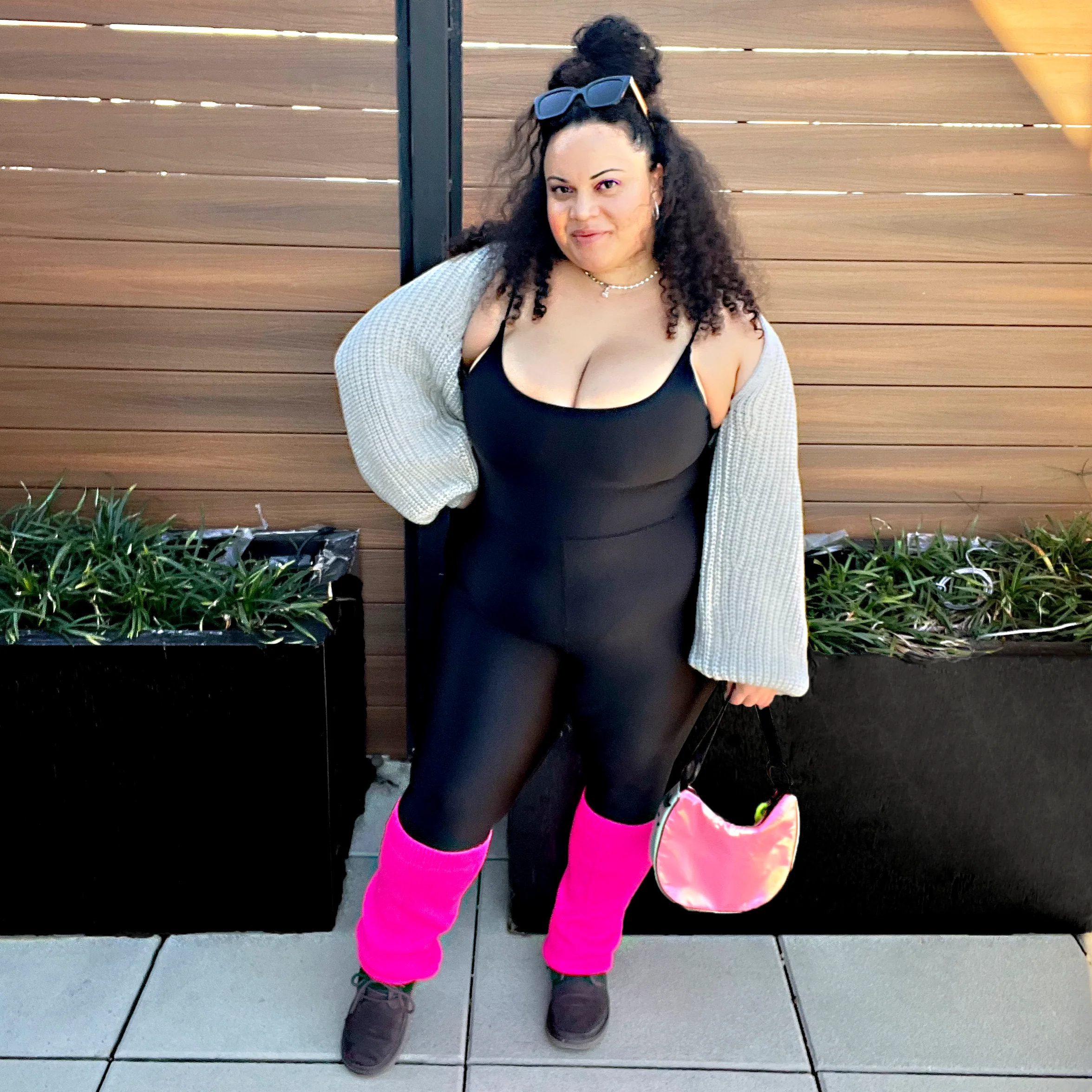 Leg Warmers - Neon Pink - Image 5