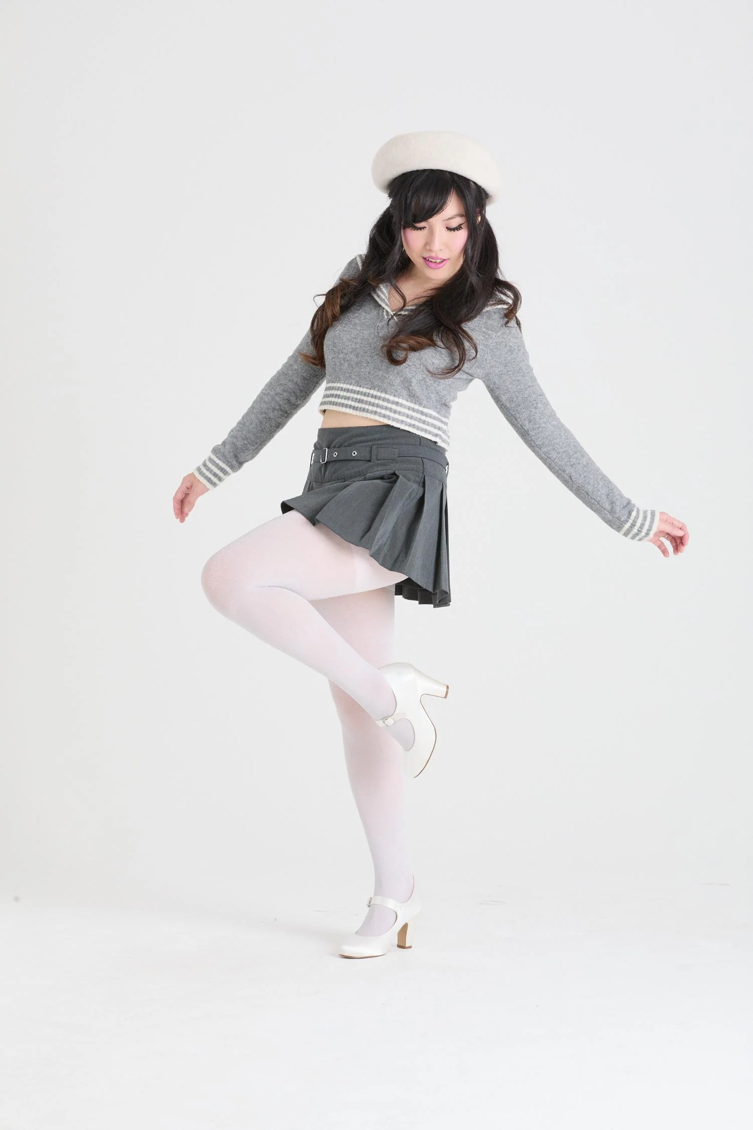 Lux Sparkle Tights - Snowball - Image 7