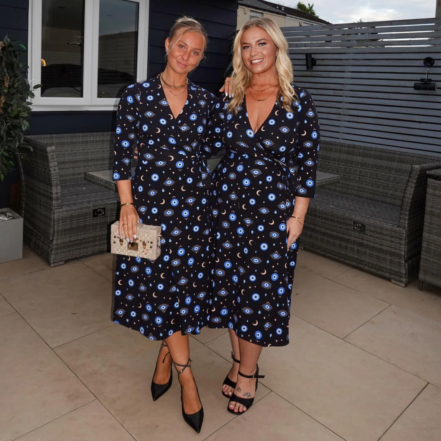 Malocchio Wrap Dress - Image 9