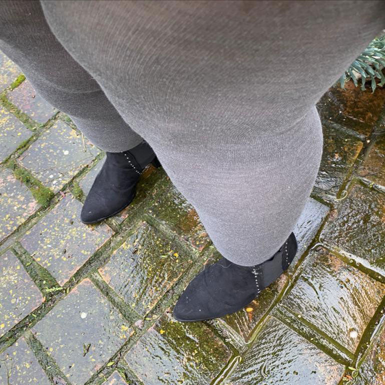 Merino Wool Tights - Silver Lining - Image 14
