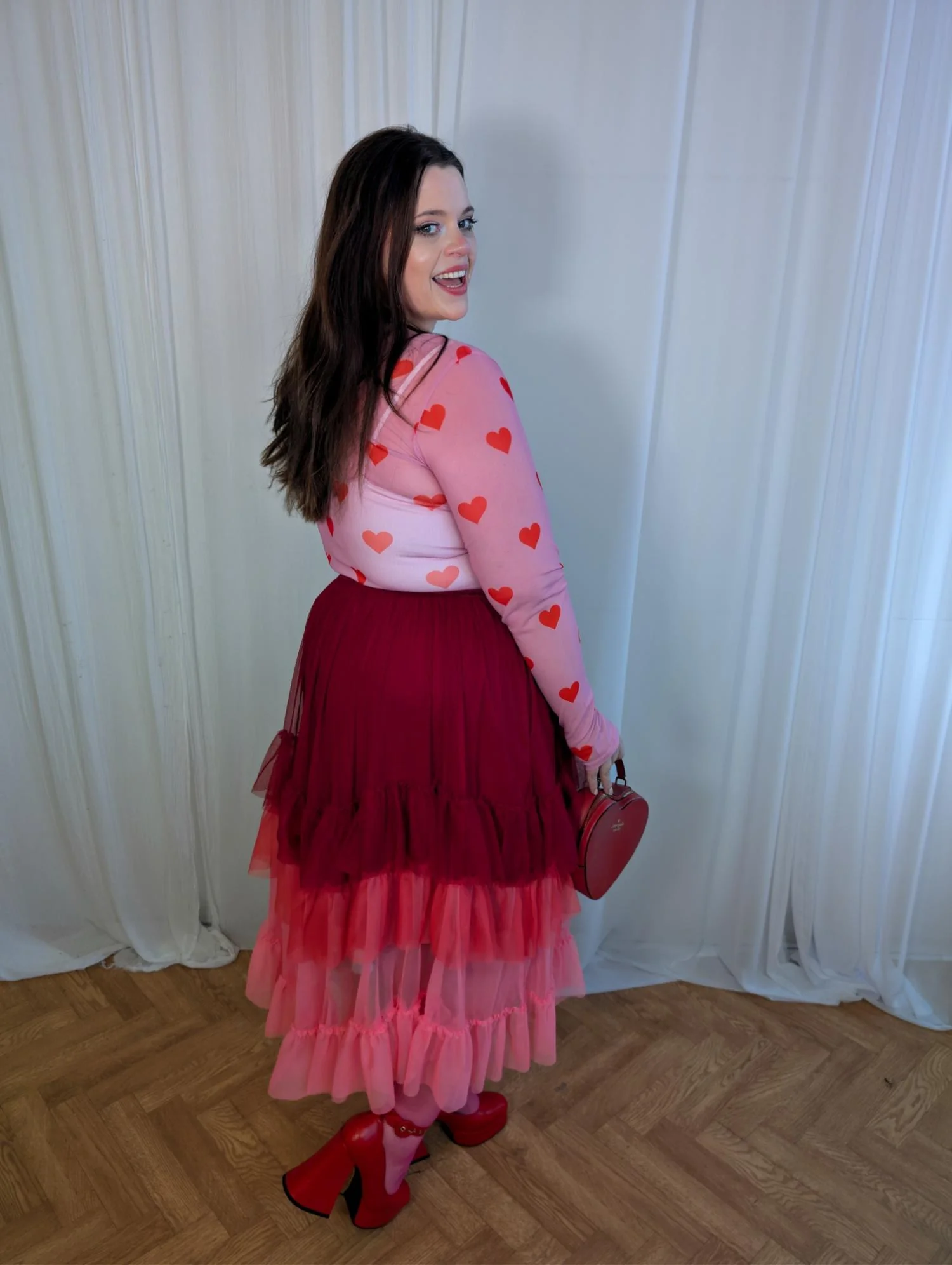 Mesh Maxi Skirt - Pirouette Ombre - Image 11