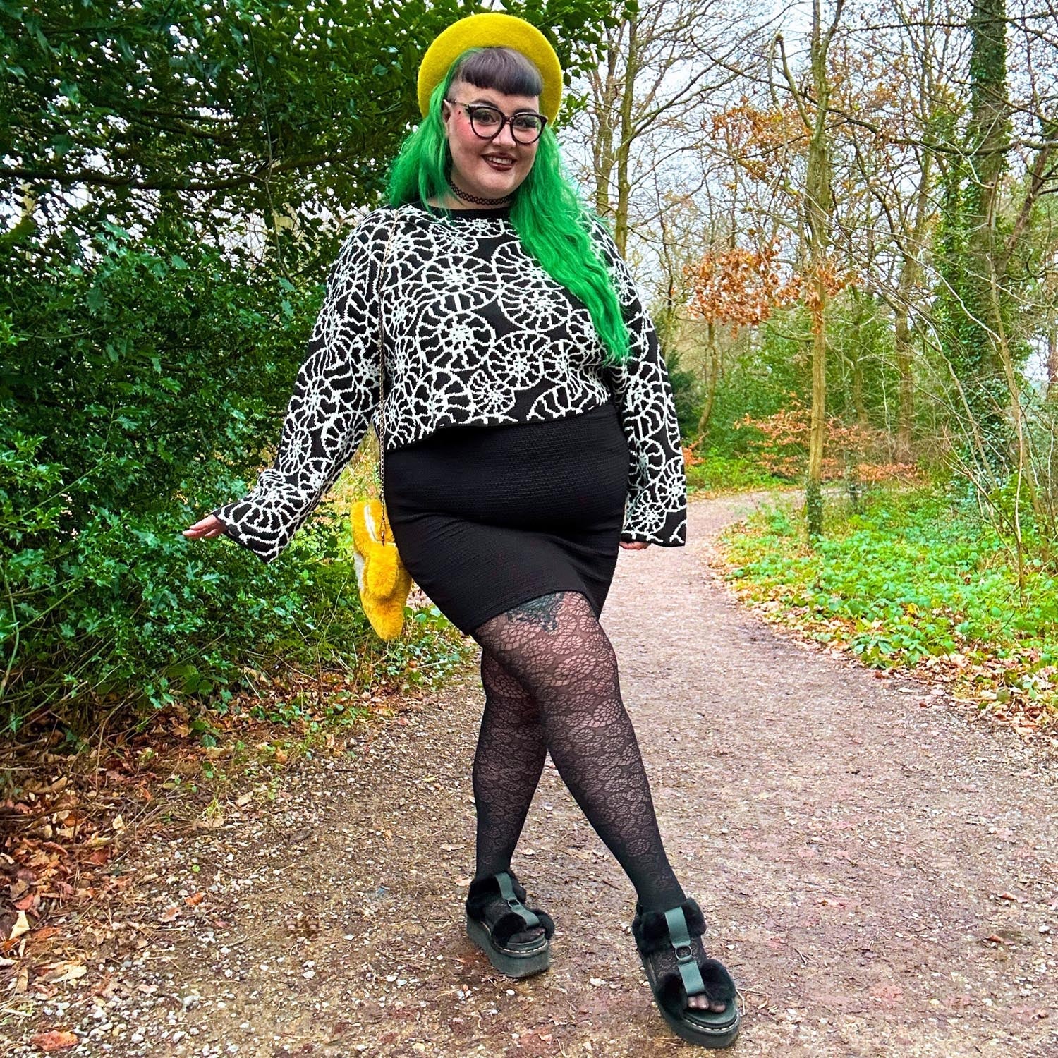 Mini Pencil Skirt - Archean - Image 5