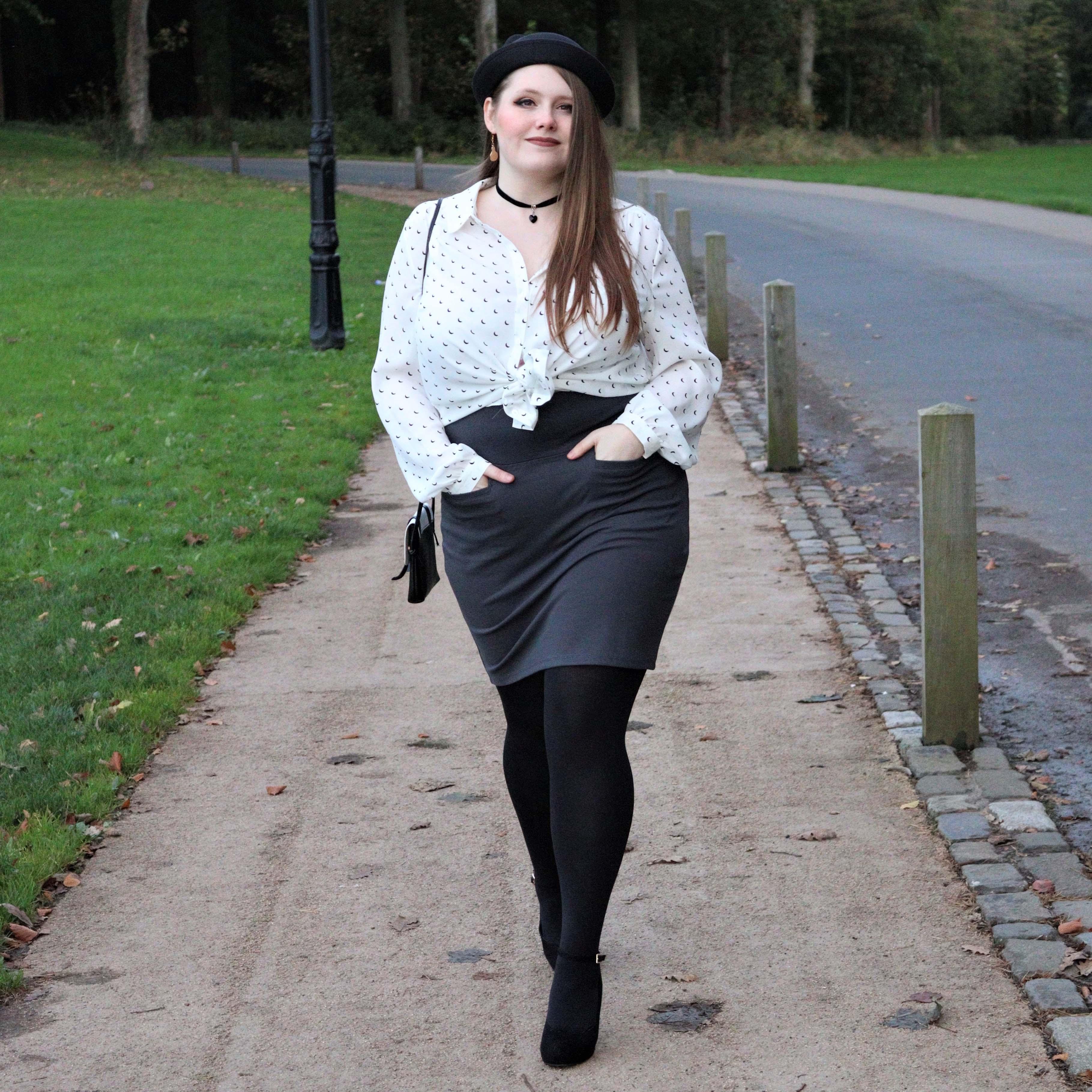 Mini Skirt - Slate Grey - Image 5
