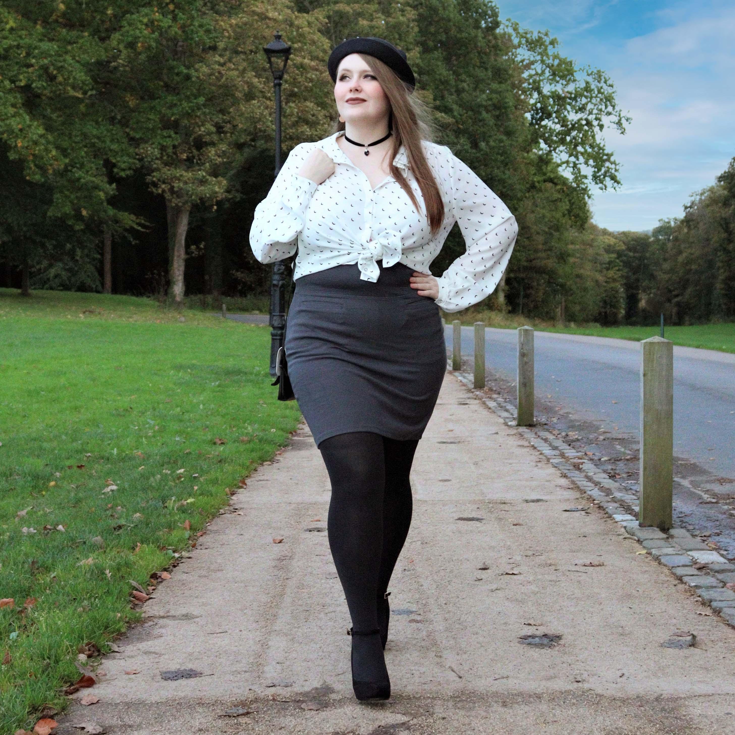 Mini Skirt - Slate Grey - Image 7