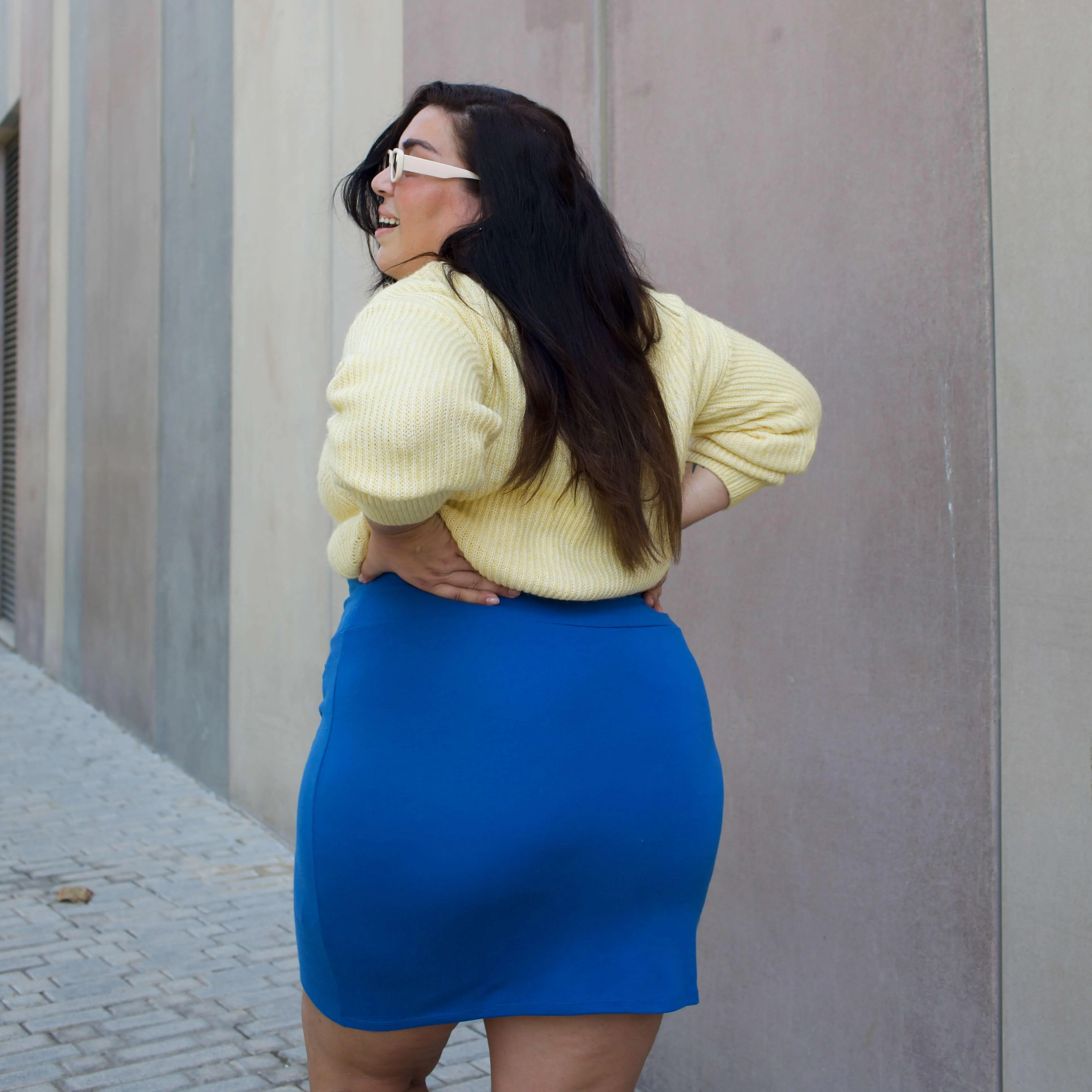 Mini Skirt - Midnight Blue - Image 6